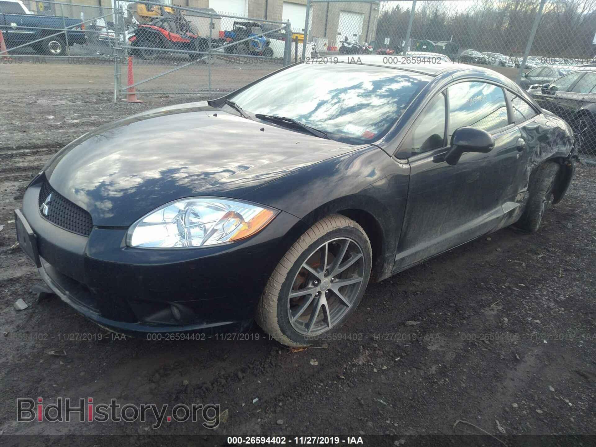 2012 MITSUBISHI ECLIPSE - VIN: 4A31K5DF8CE003906 - Фото 2