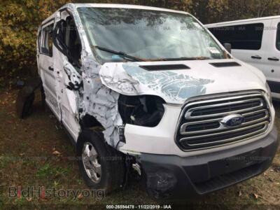 2017 Ford TRANSIT T-350, white — VIN 1FBZX2YM7HKA47228, IAAI
