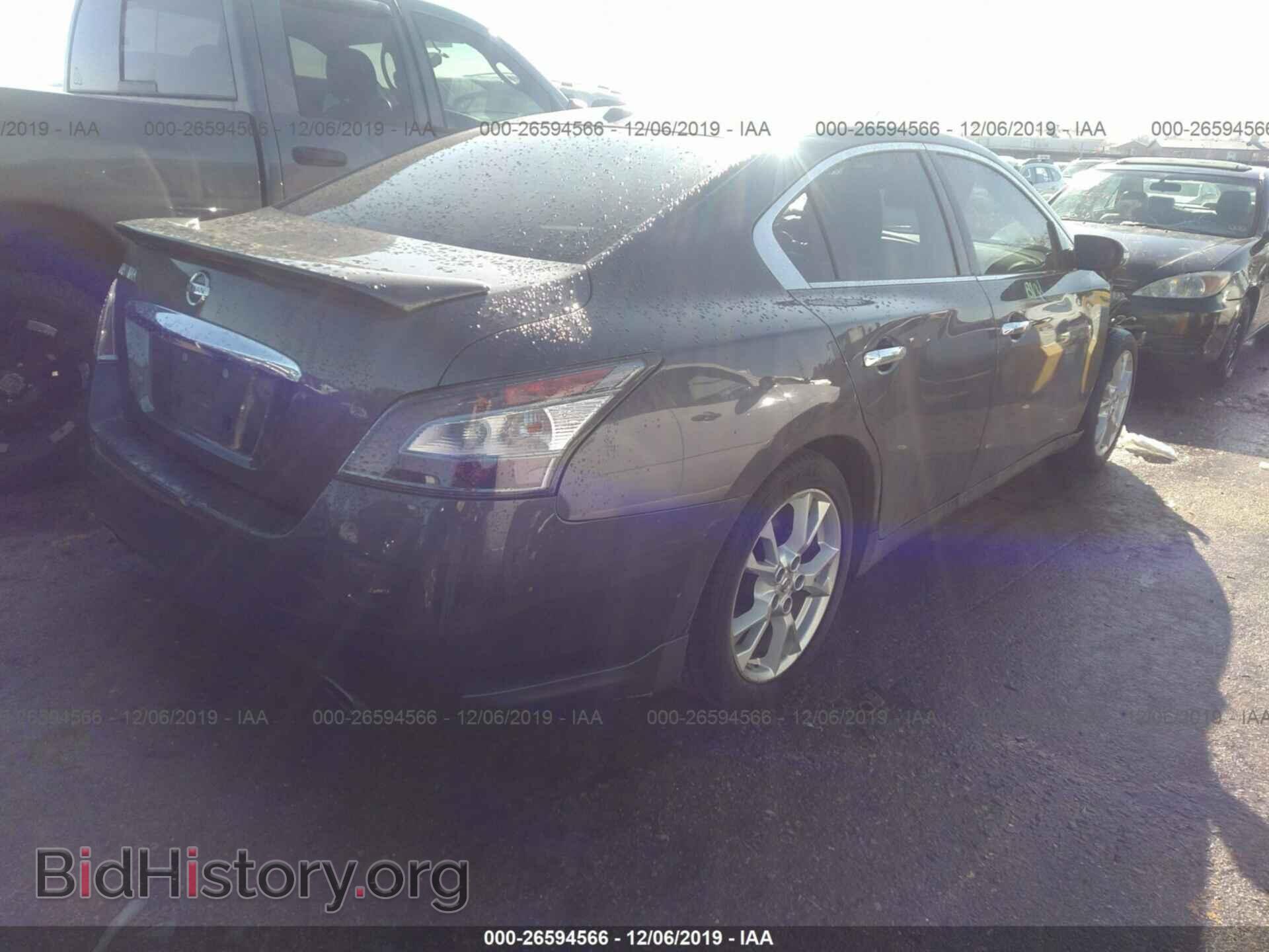 2012 NISSAN MAXIMA - VIN: 1N4AA5AP7CC802435 - Фото 4