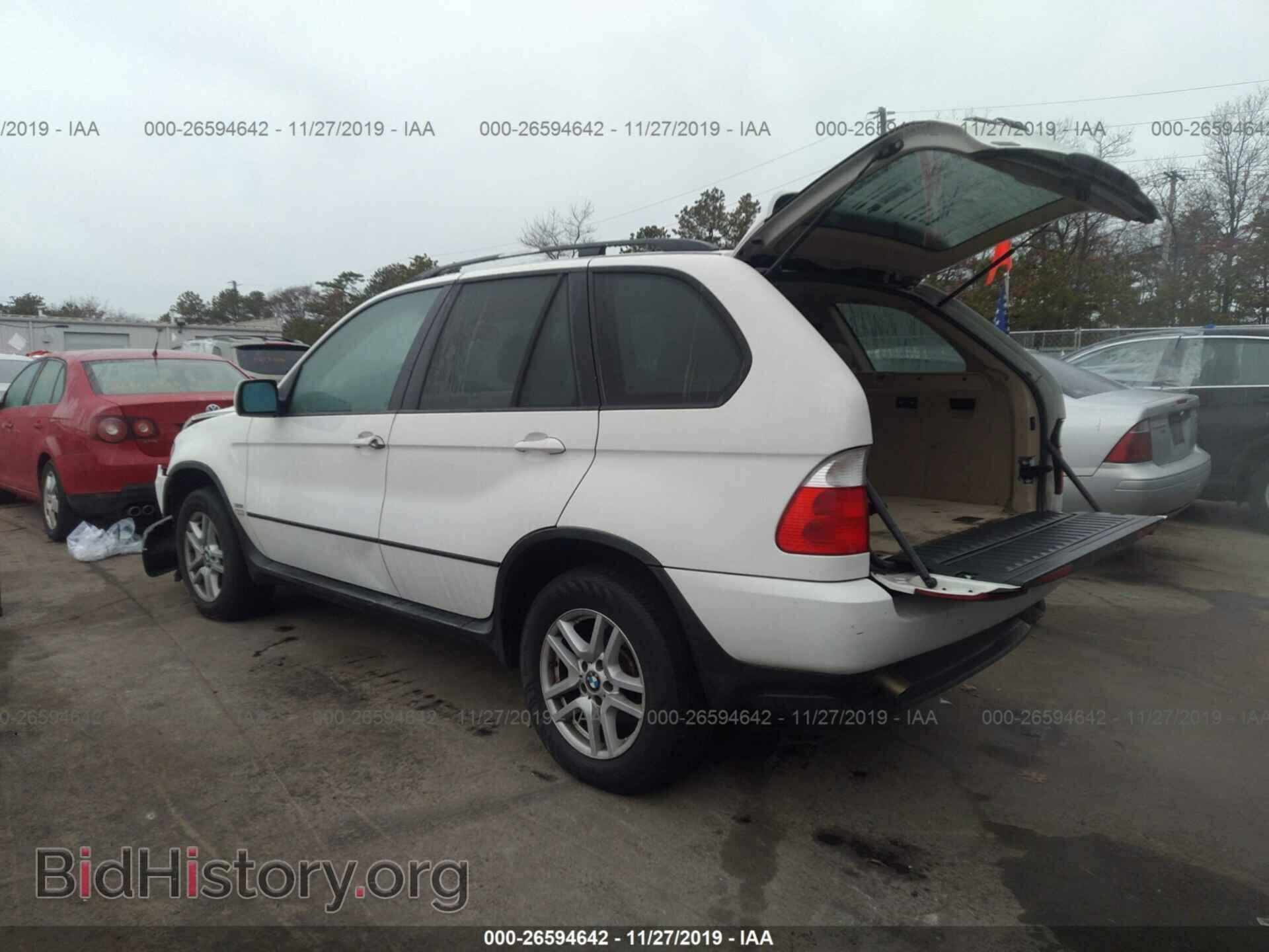 2005 BMW X5 - VIN: 5UXFA13535LY22641 - Фото 3