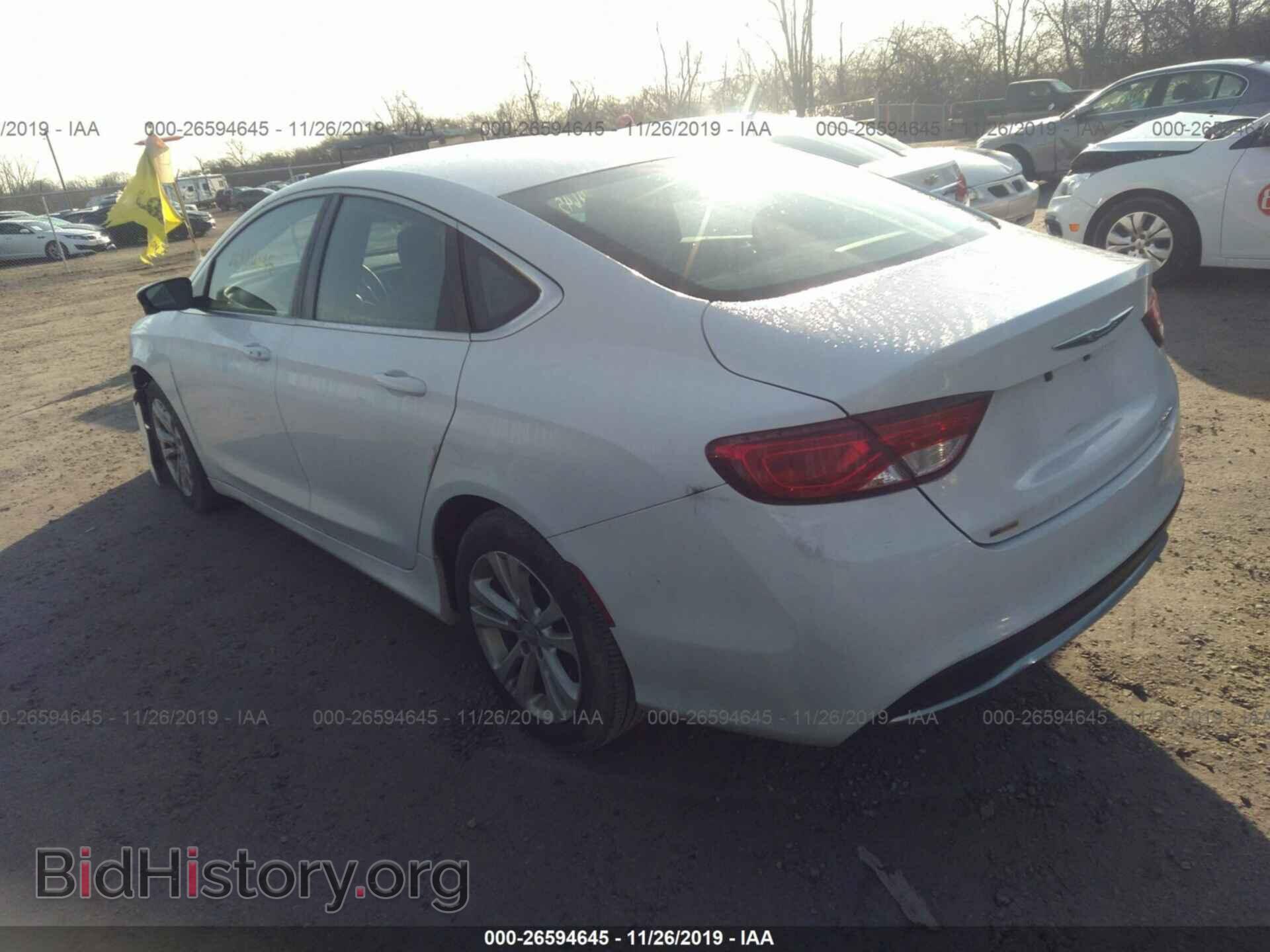 2015 CHRYSLER 200 - VIN: 1C3CCCAB7FN628868 - Photo 3