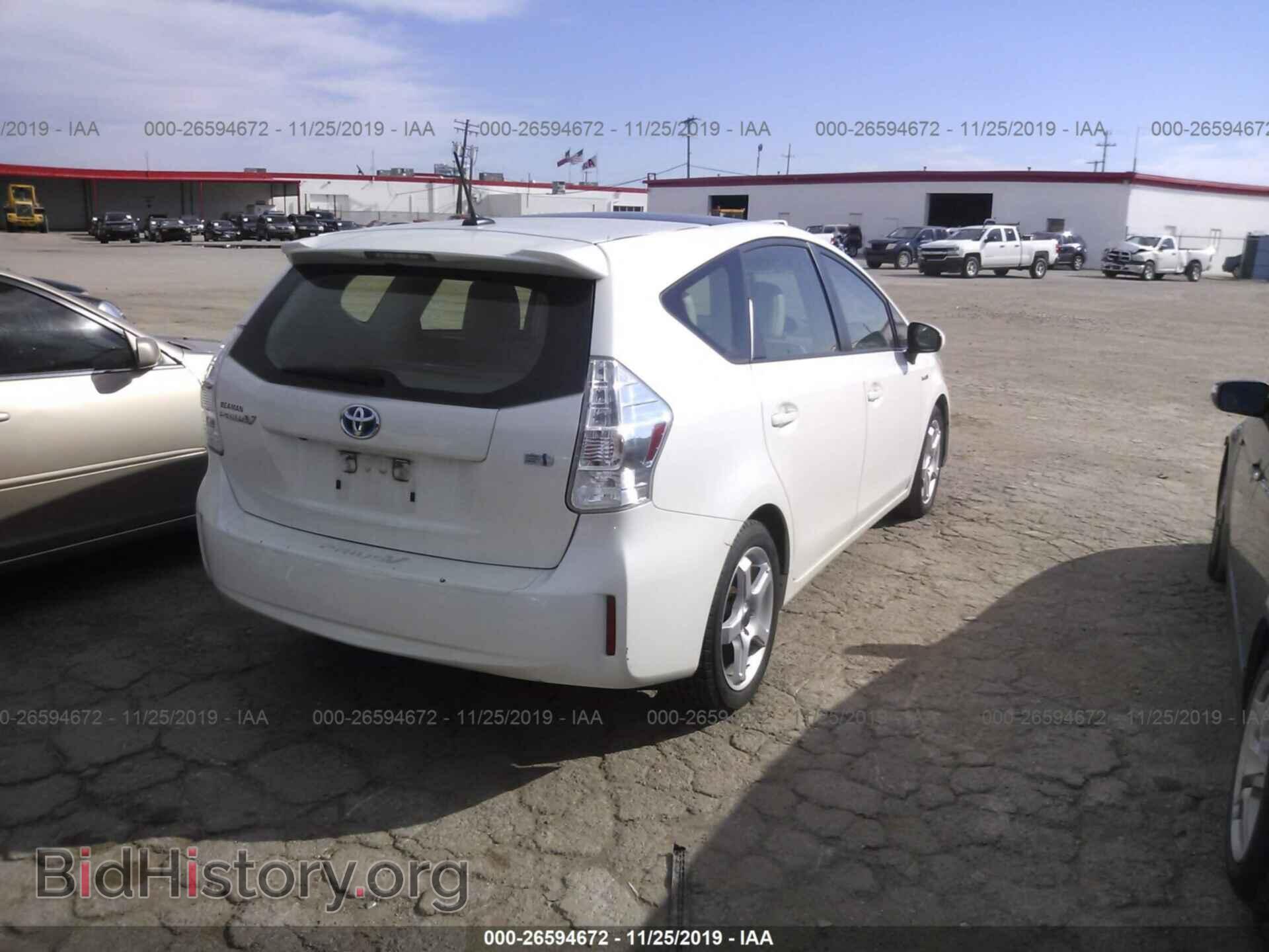 2012 TOYOTA PRIUS V - VIN: JTDZN3EU2C3143752 - Фото 4