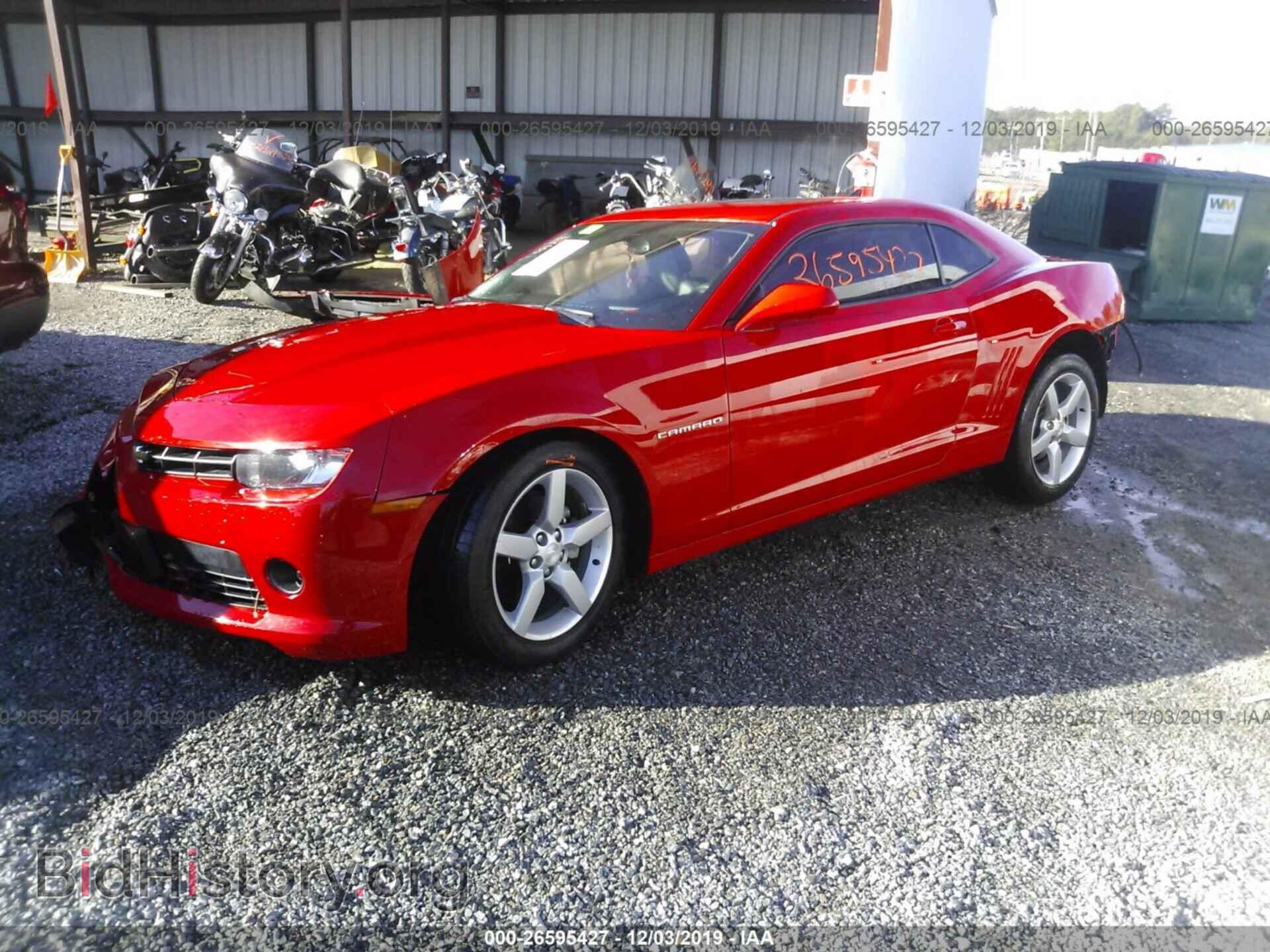 2014 CHEVROLET CAMARO - VIN: 2G1FG1E36E9305197 - Фото 2