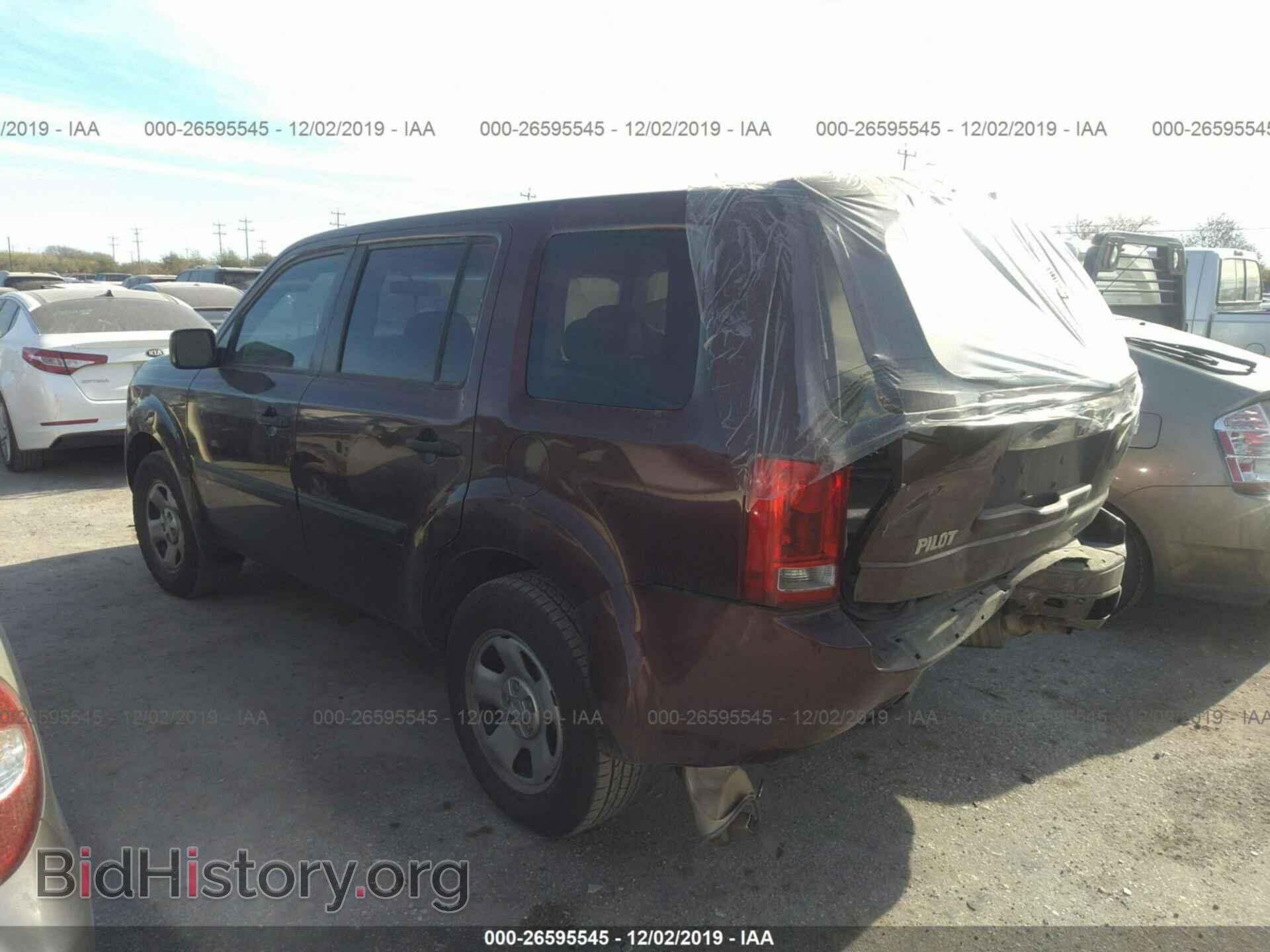 2010 HONDA PILOT - VIN: 5FNYF3H2XAB004066 - Фото 3