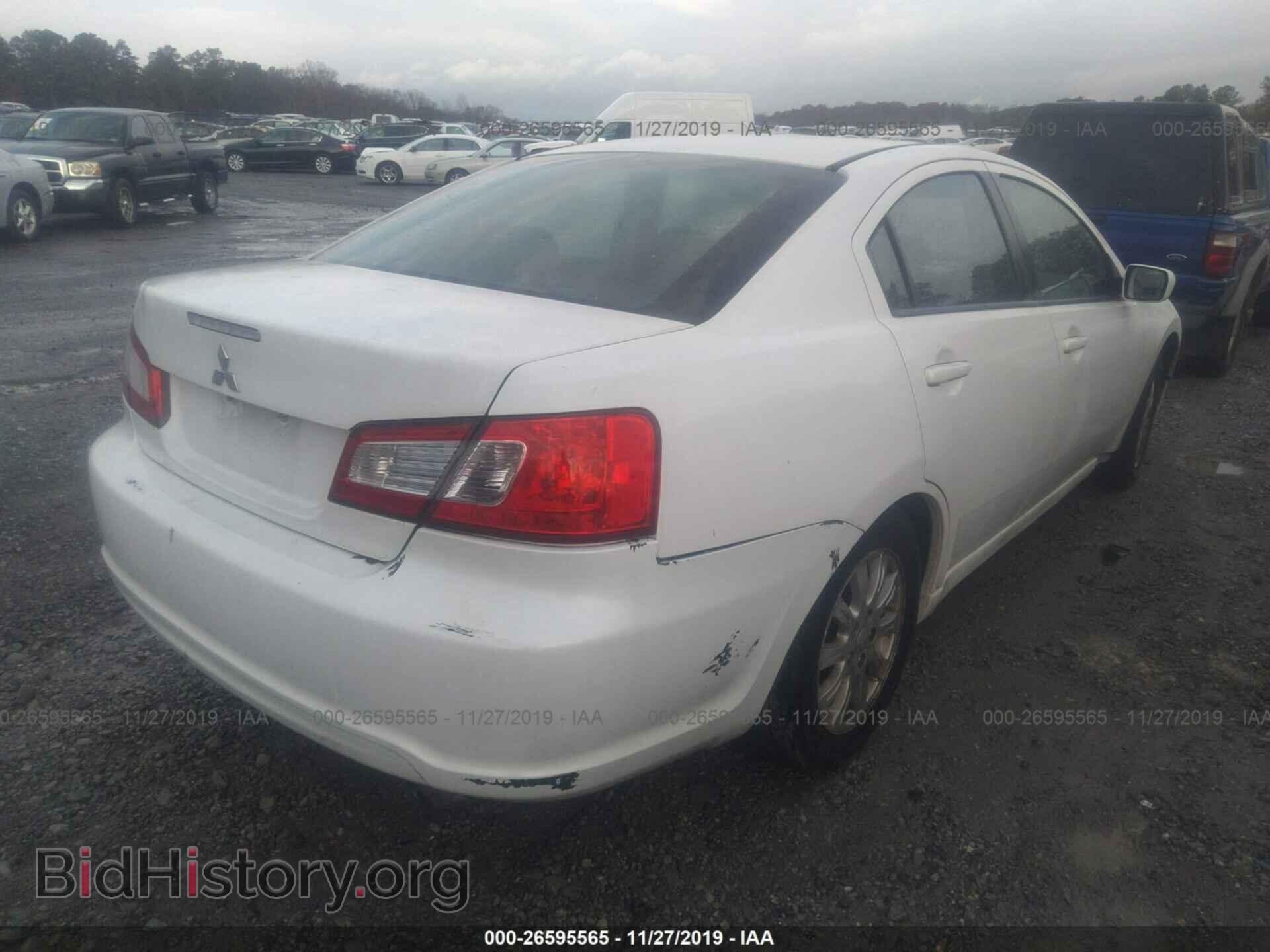 2012 MITSUBISHI GALANT - VIN: 4A32B2FF9CE009066 - Фото 4