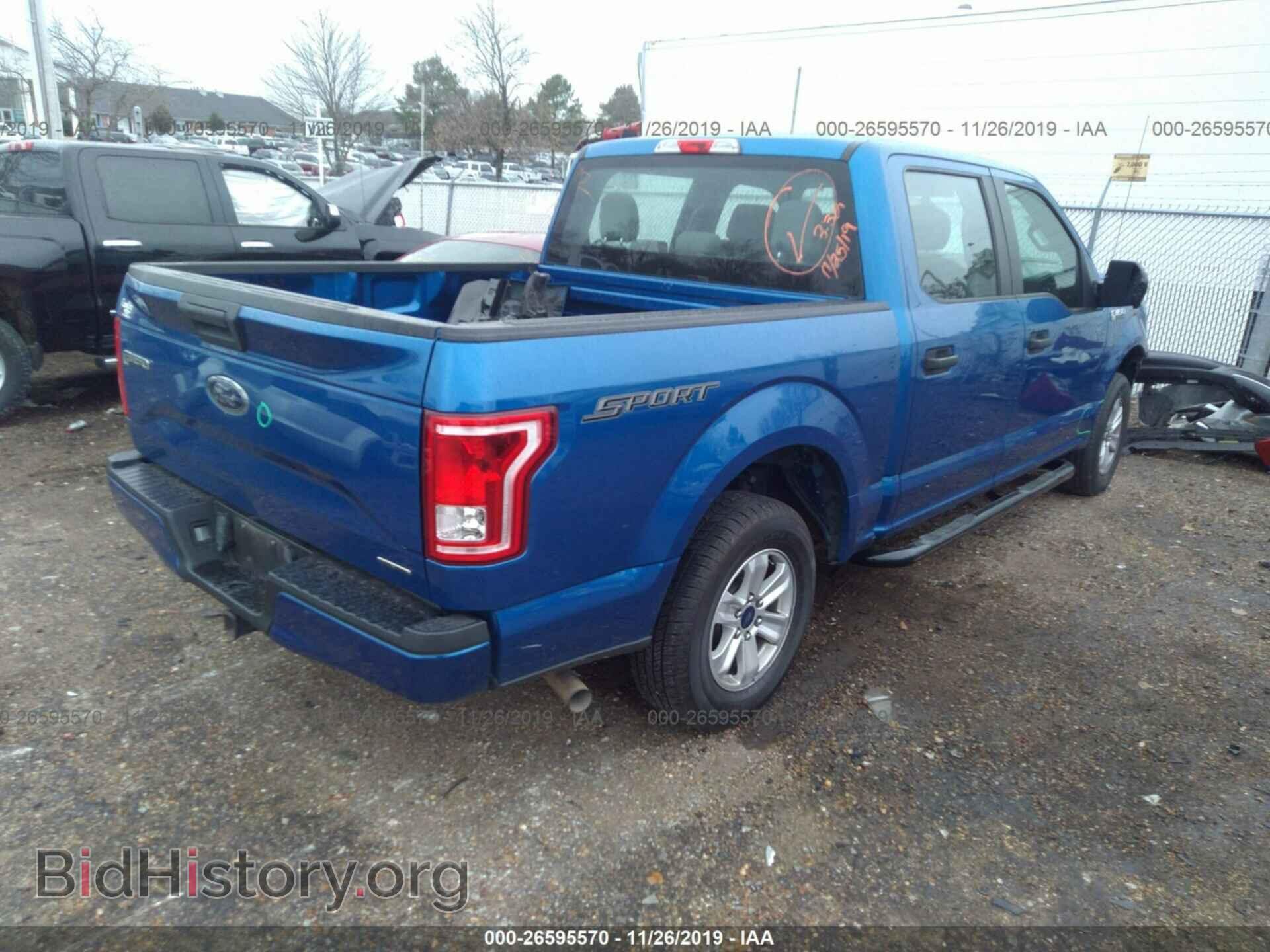 2016 FORD F150 - VIN: 1FTEW1C8XGFA08450 - Фото 4