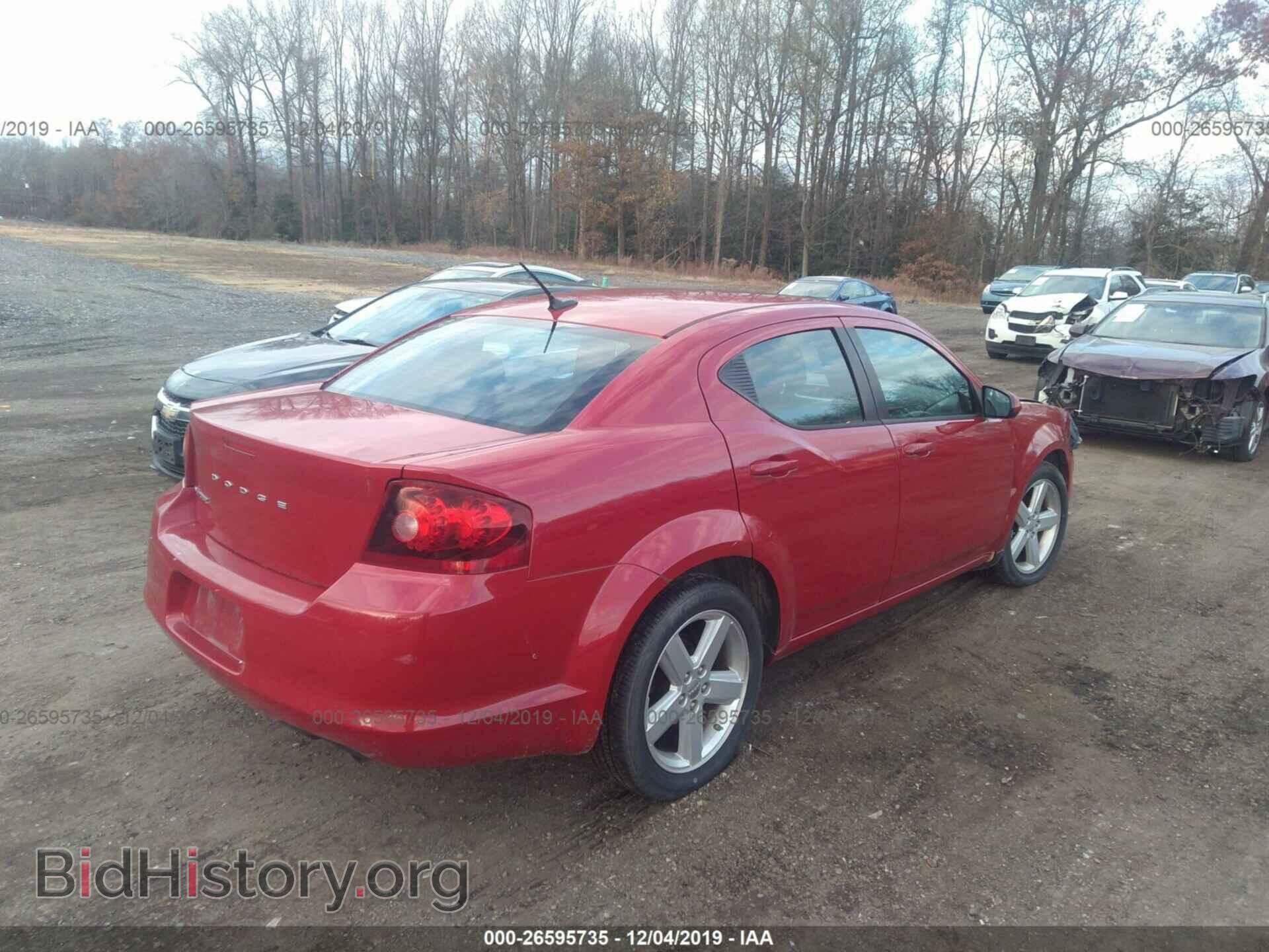 2012 DODGE AVENGER - VIN: 1C3CDZCB6CN112073 - Фото 4