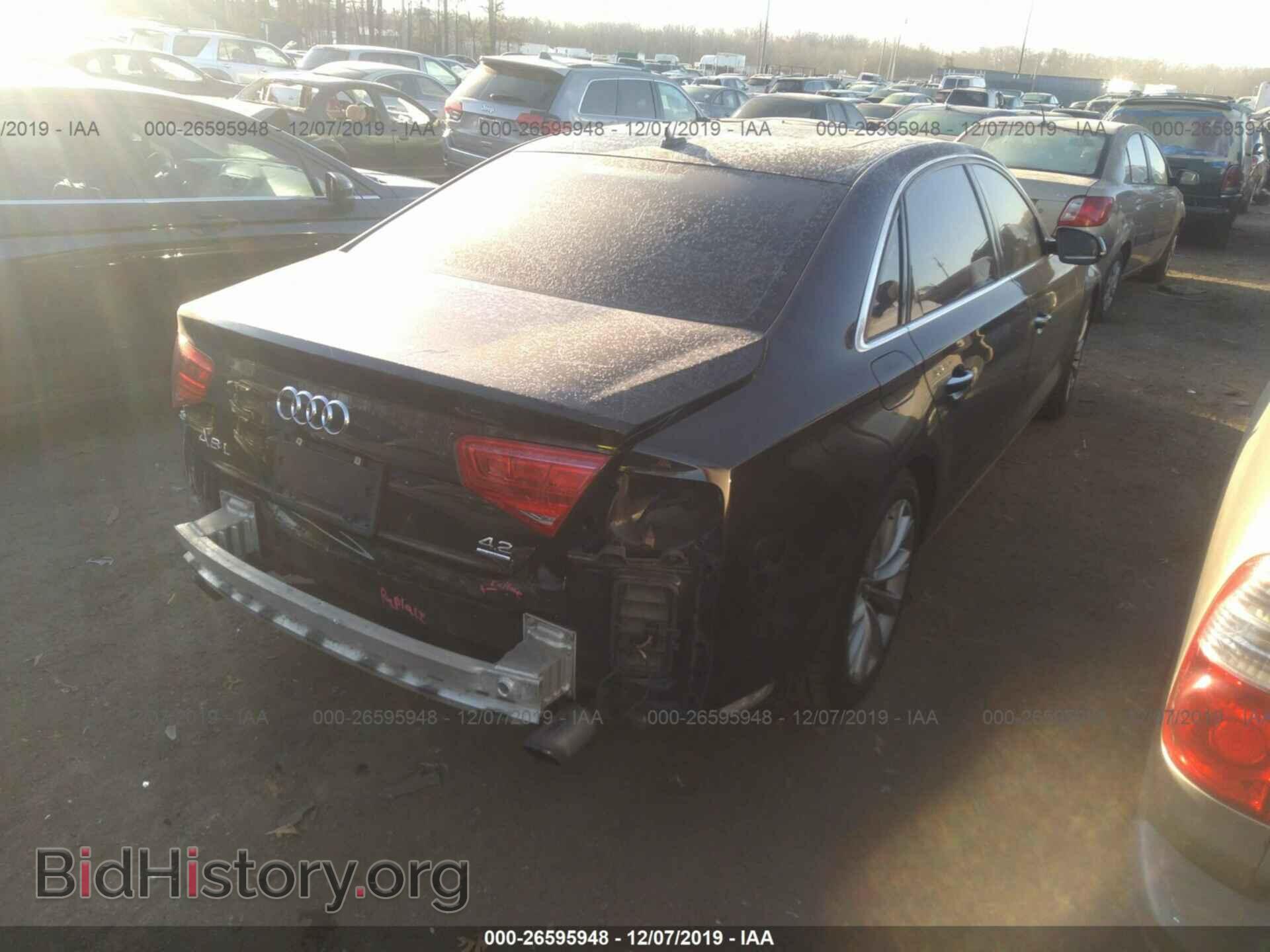 2011 AUDI A8 - VIN: WAURVAFD3BN027835 - Фото 4
