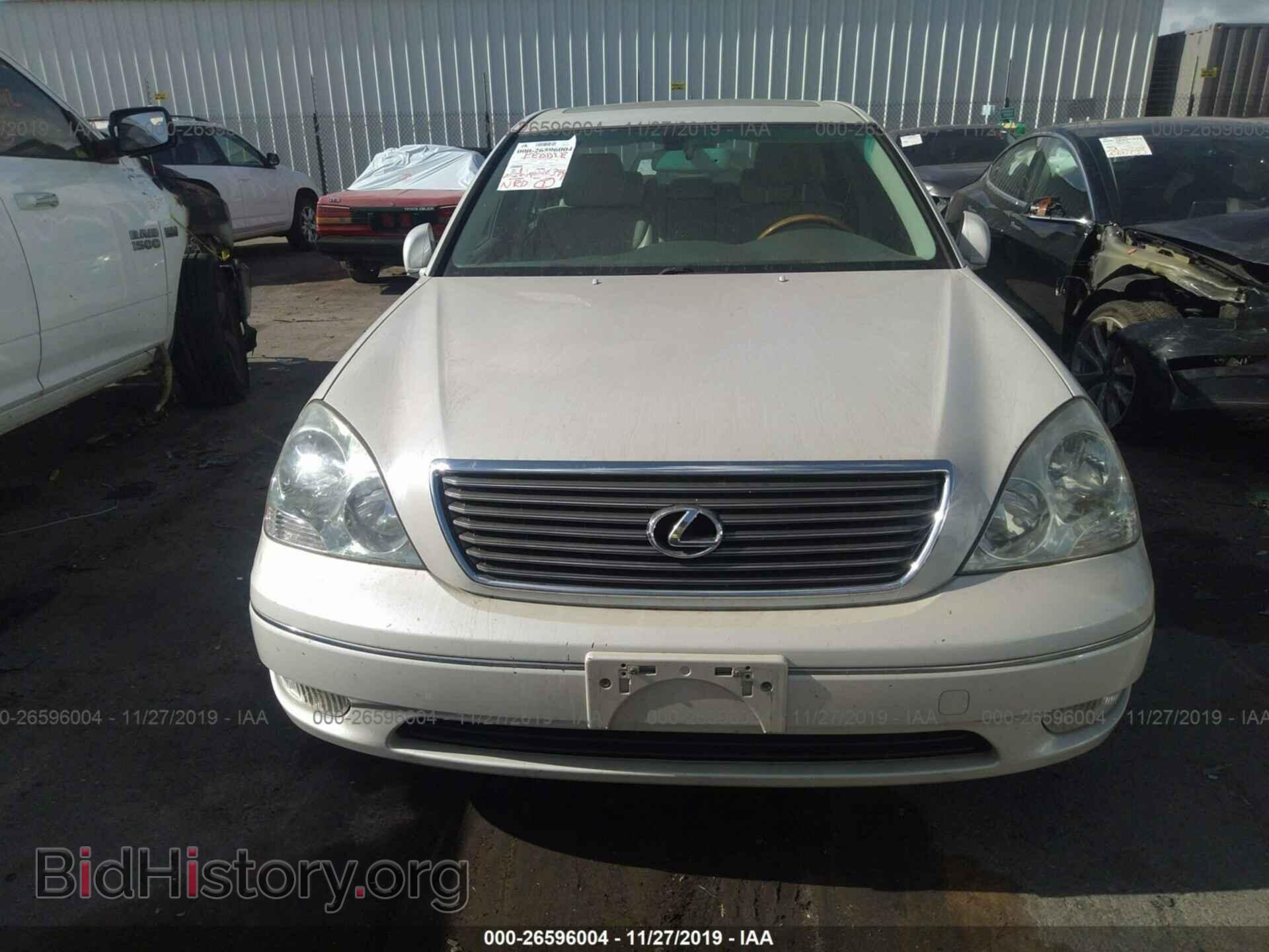 2002 LEXUS LS - VIN: JTHBN30F920085339 - Фото 6