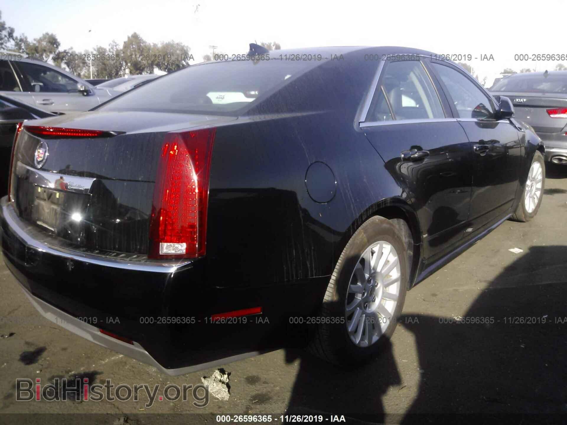 2013 CADILLAC CTS - VIN: 1G6DF5E53D0168645 - Фото 4