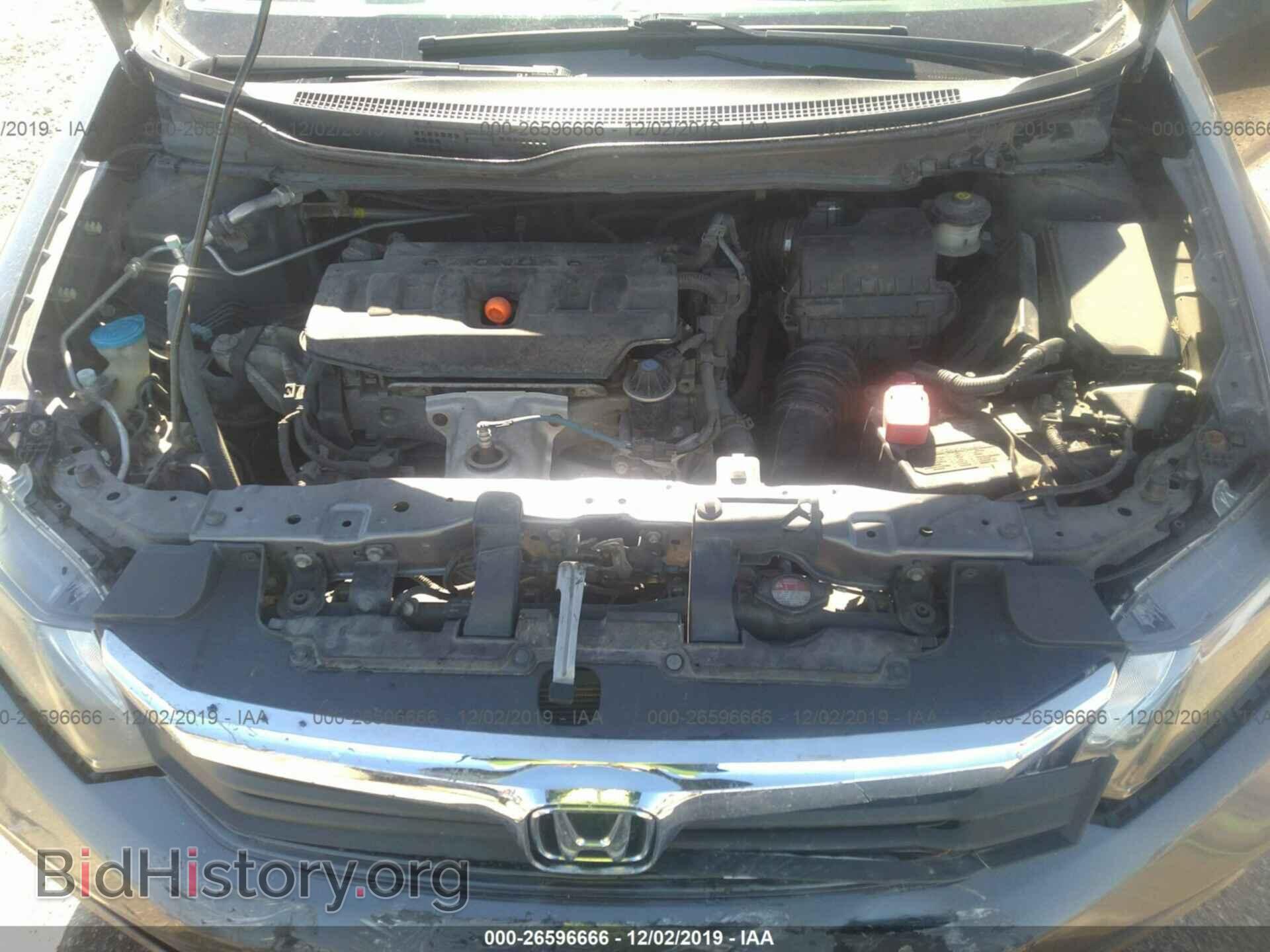 2012 HONDA CIVIC - VIN: 2HGFB2F84CH525285 - Фото 9