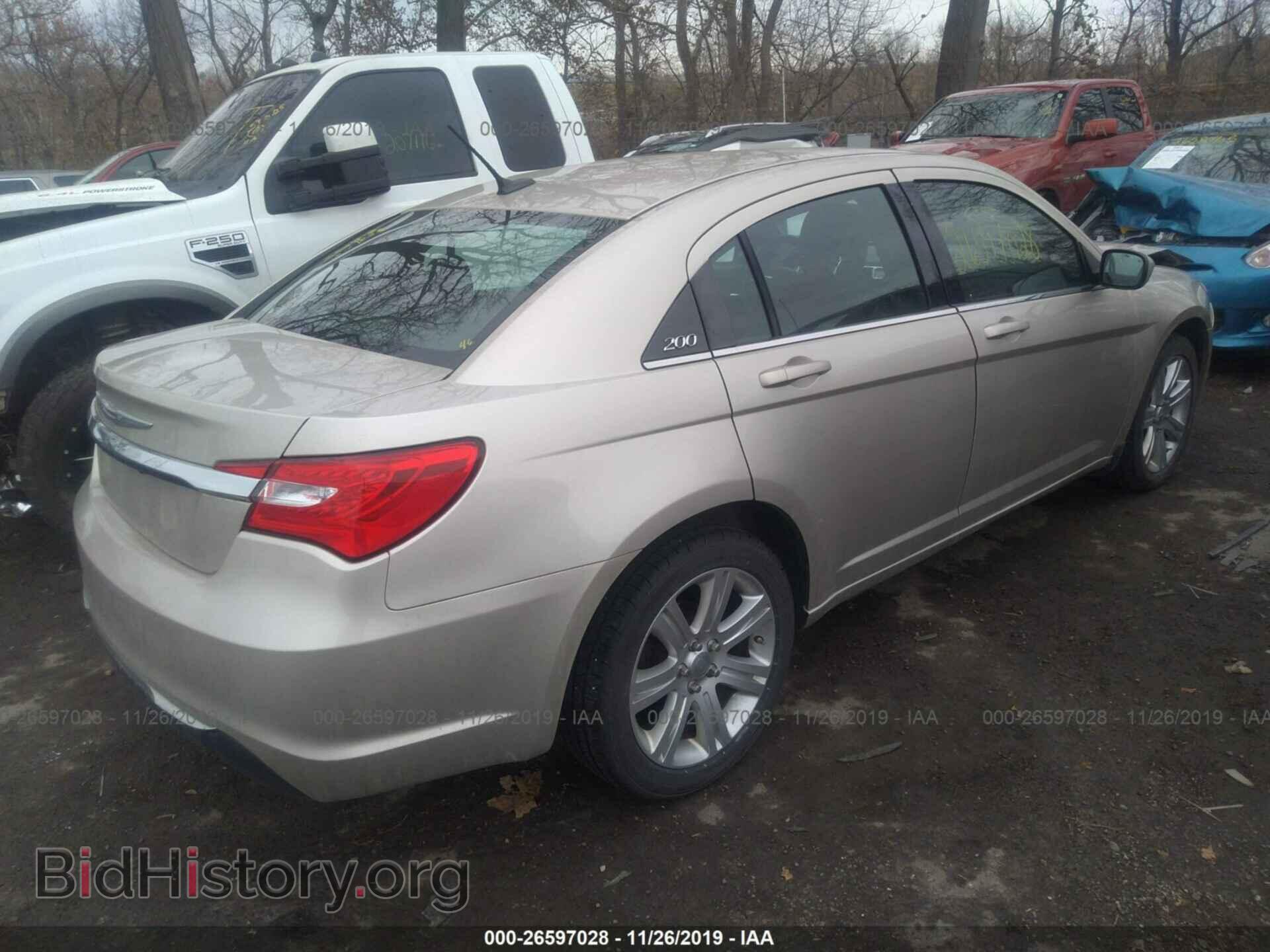 2013 CHRYSLER 200 - VIN: 1C3CCBAB2DN686376 - Фото 4