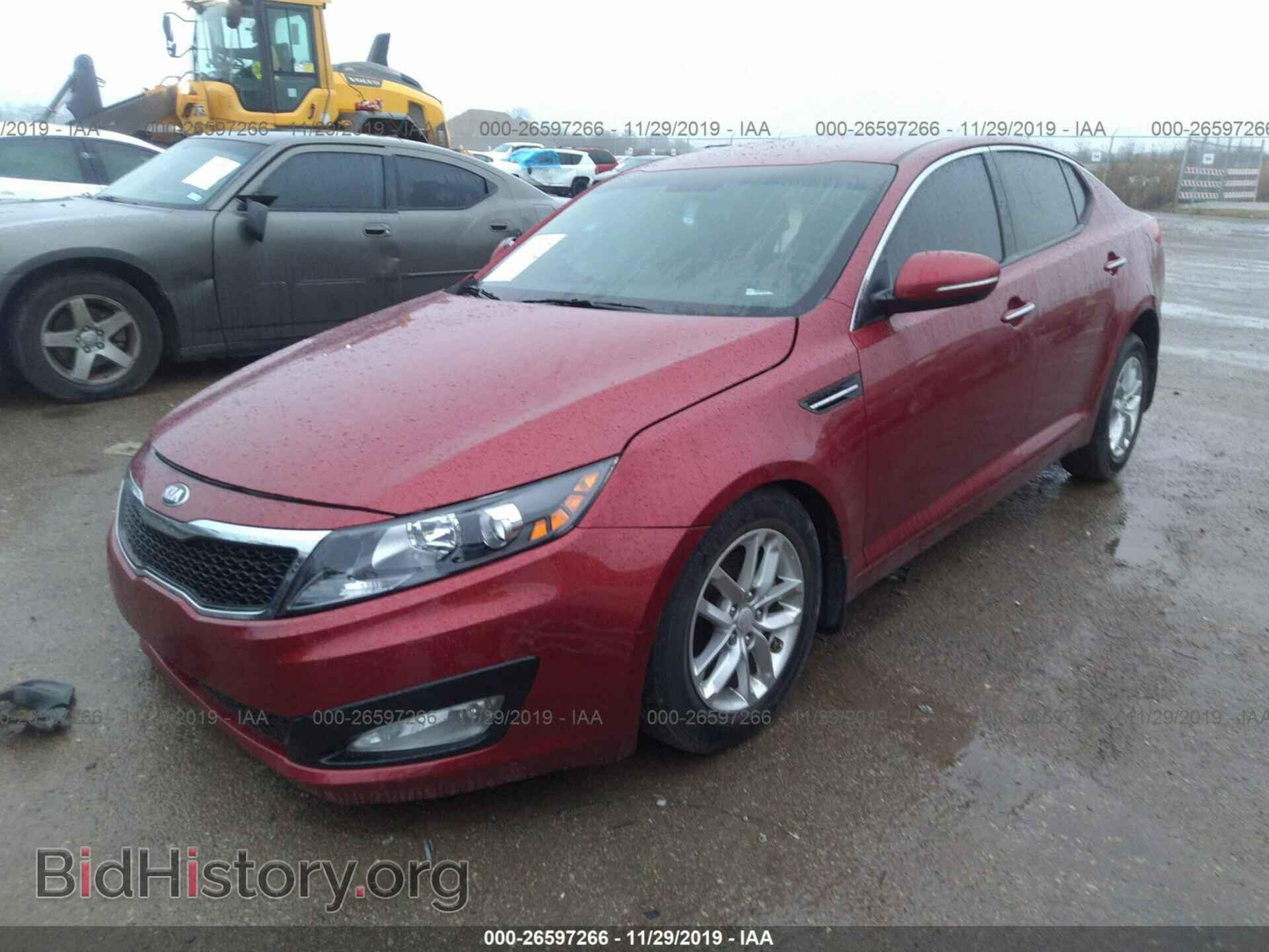 2013 KIA Optima - VIN: 5XXGM4A7XDG259668 - Фото 2