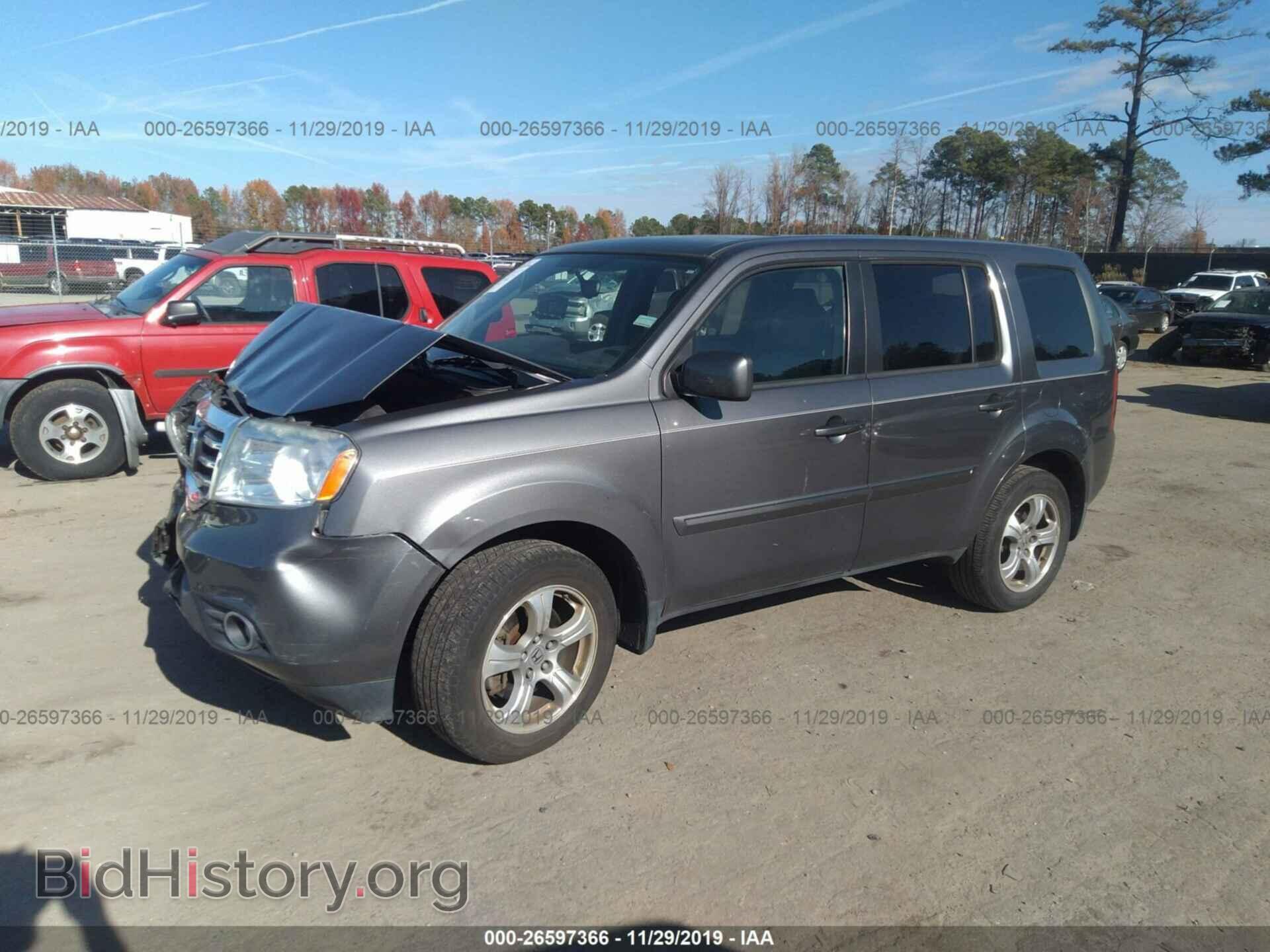 2013 HONDA PILOT - VIN: 5FNYF3H59DB024467 - Photo 2
