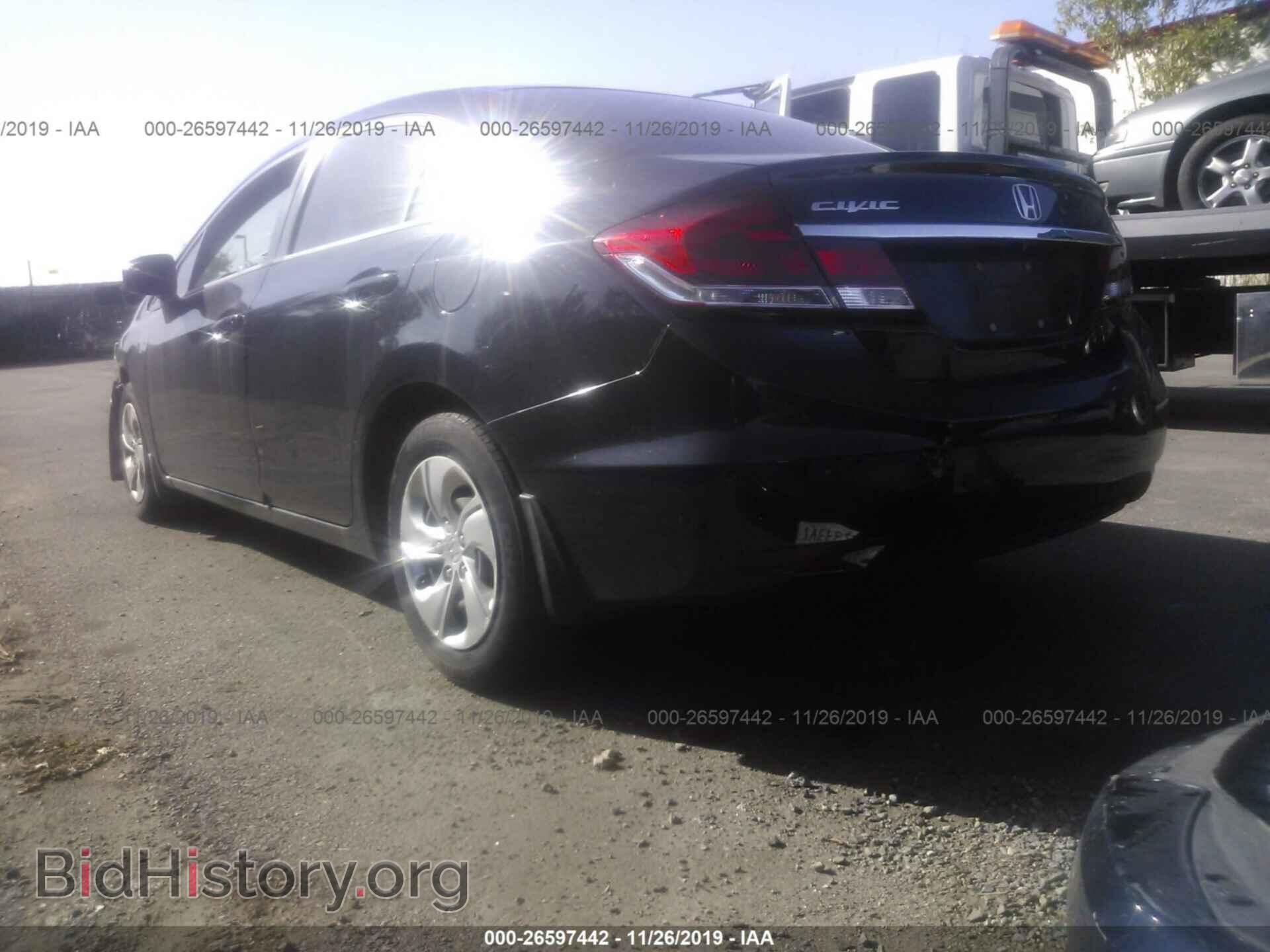 2014 HONDA CIVIC - VIN: 19XFB2F54EE021807 - Photo 3