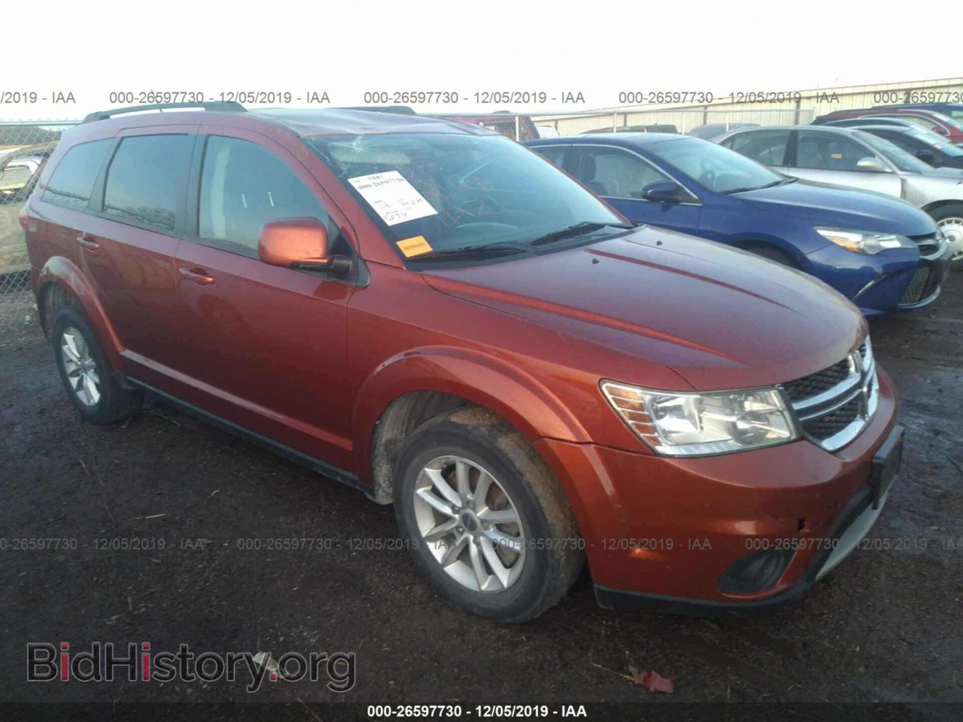 Photo 3C4PDCBG3DT568024 - DODGE JOURNEY 2013