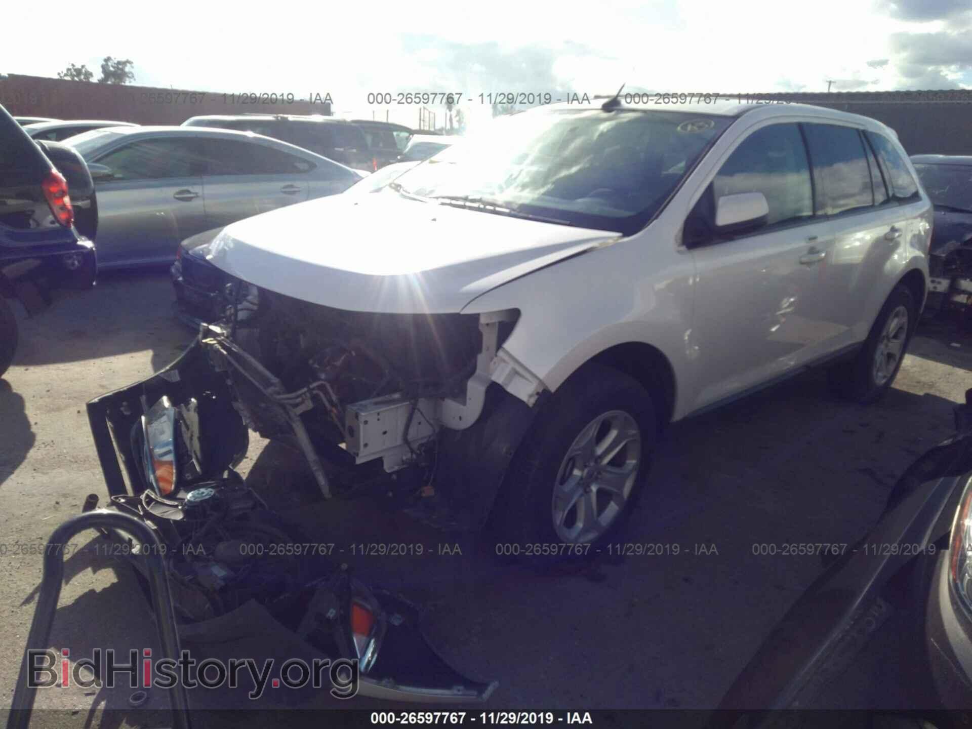 2013 FORD EDGE - VIN: 2FMDK3JCXDBB75779 - Фото 2