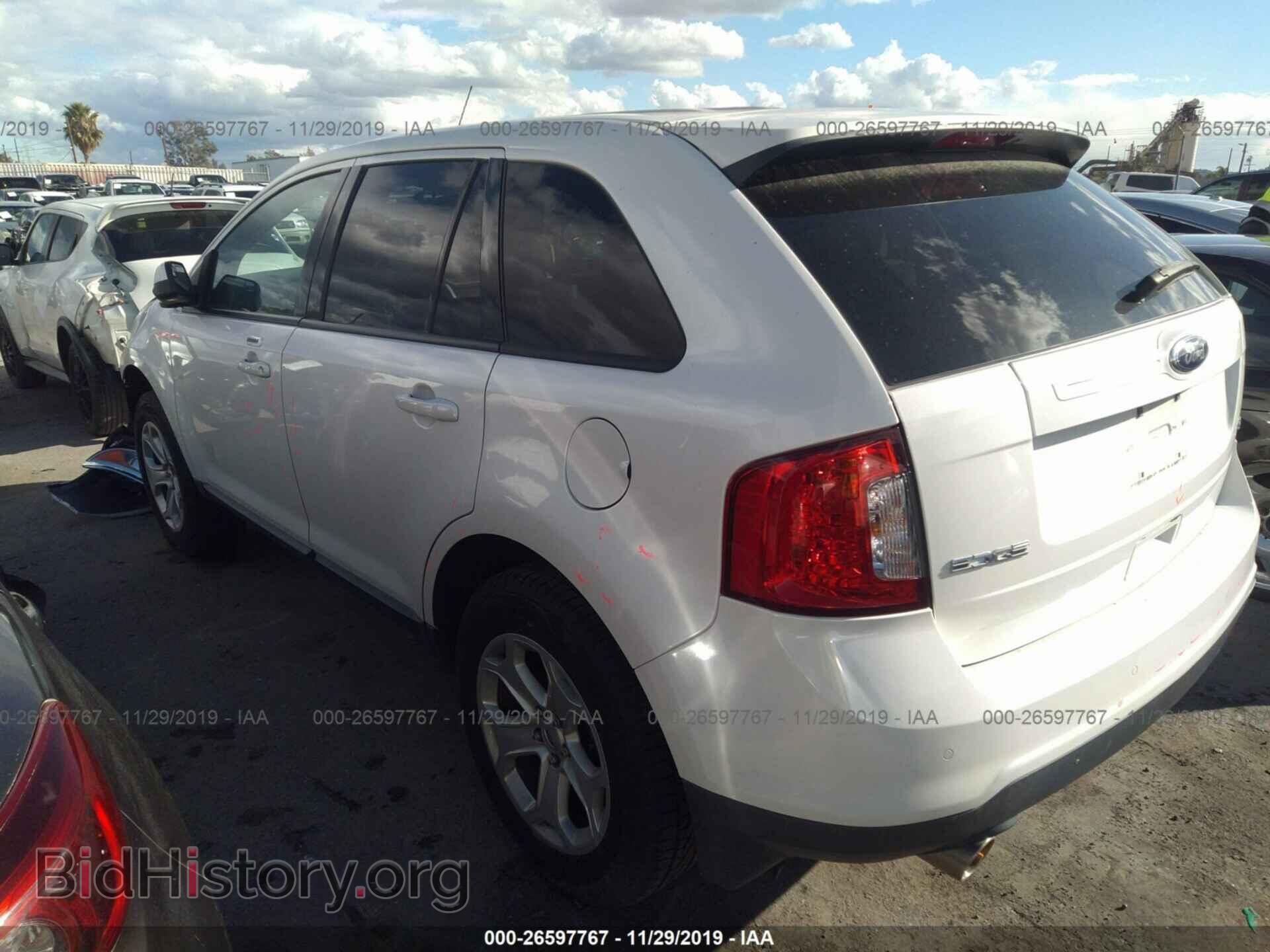 2013 FORD EDGE - VIN: 2FMDK3JCXDBB75779 - Фото 3