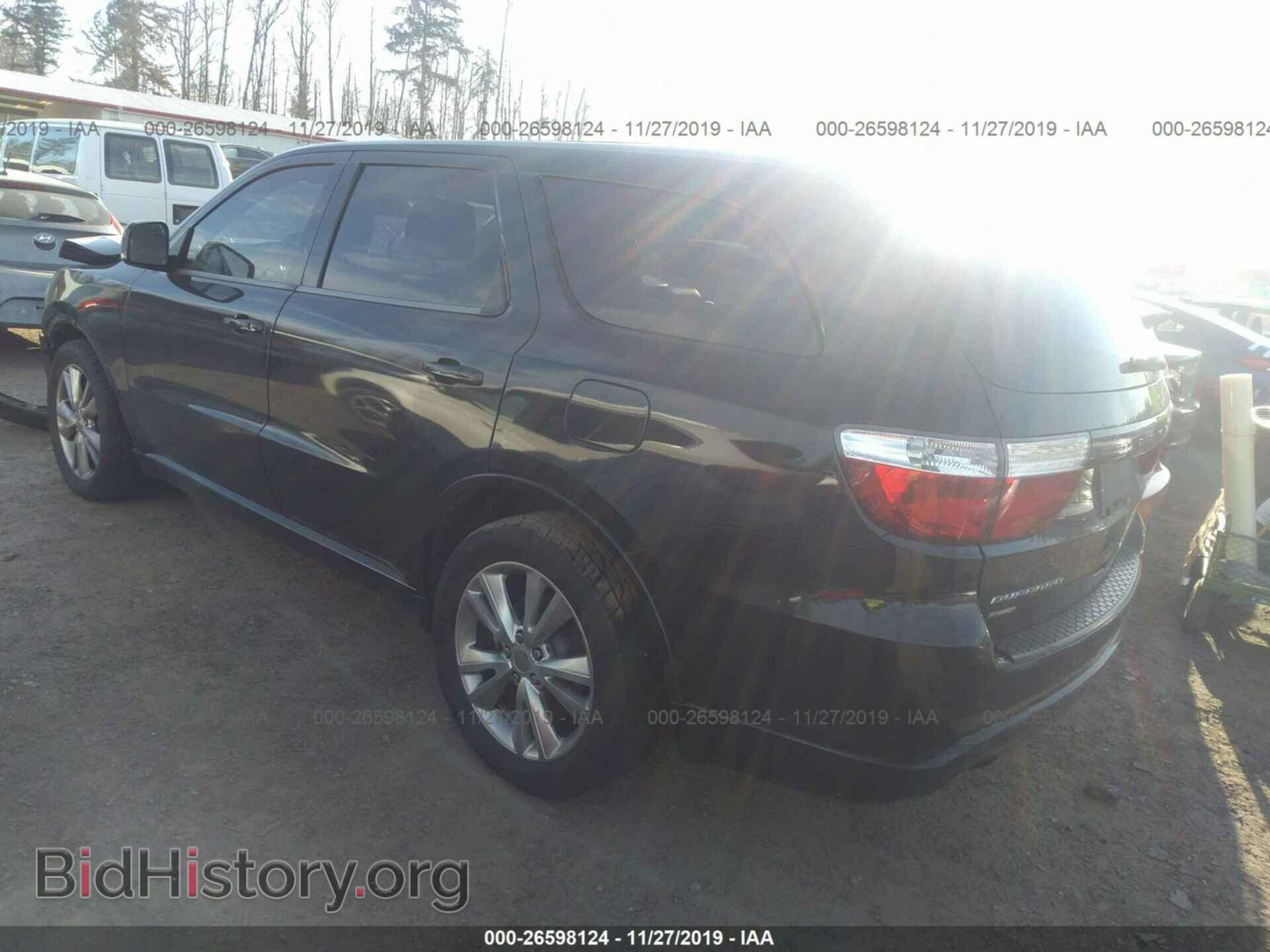2012 DODGE DURANGO - VIN: 1C4SDJCT0CC306255 - Photo 3