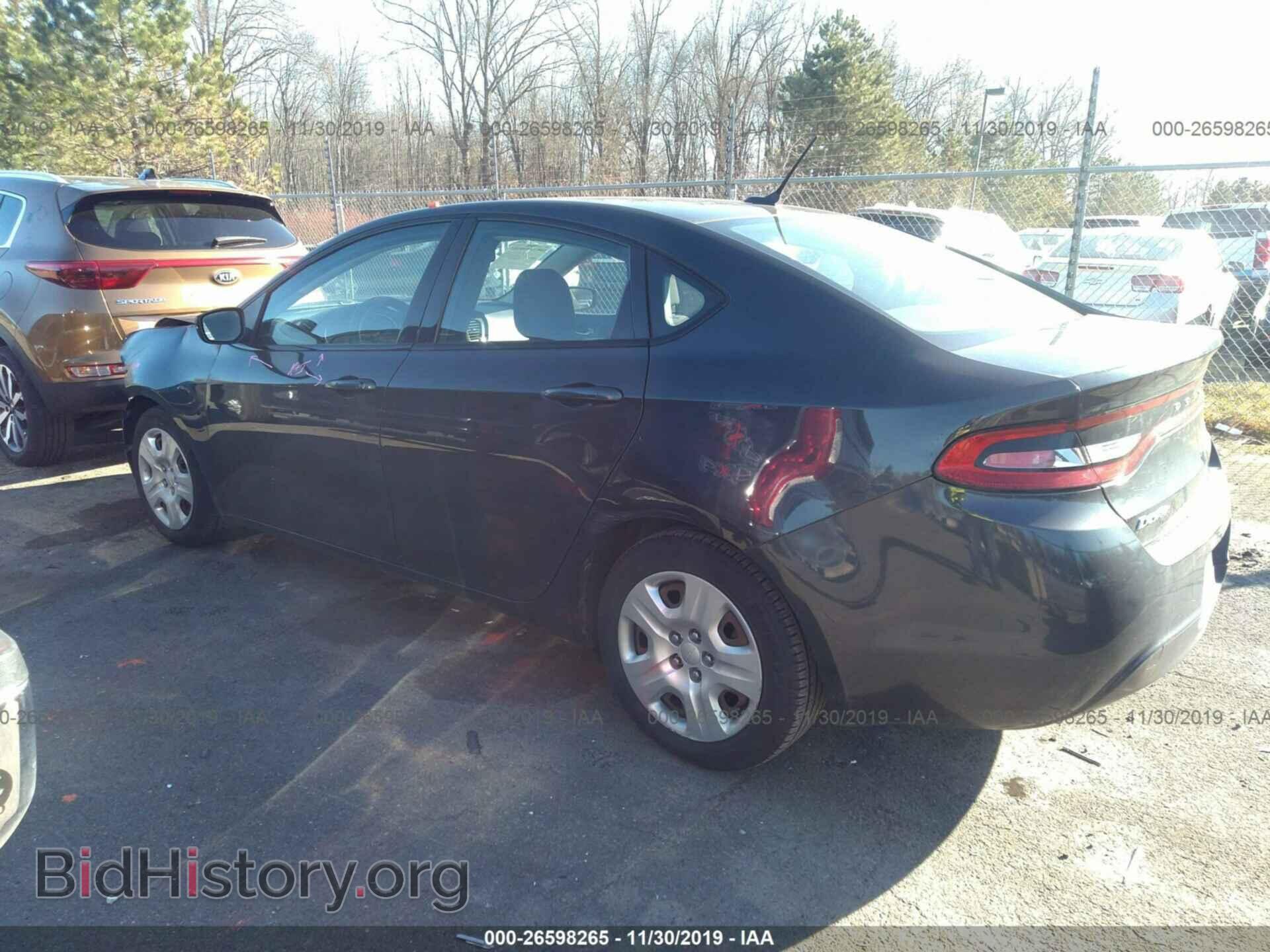 2014 DODGE DART - VIN: 1C3CDFAA3ED823442 - Фото 3