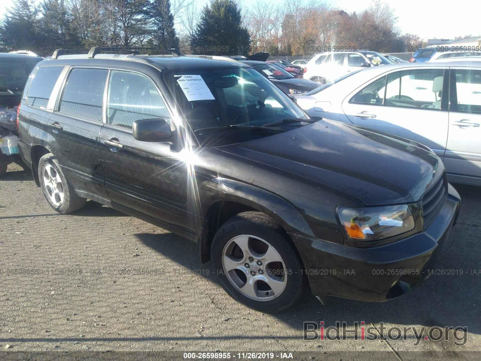 Photo JF1SG65643H729229 - SUBARU FORESTER 2003