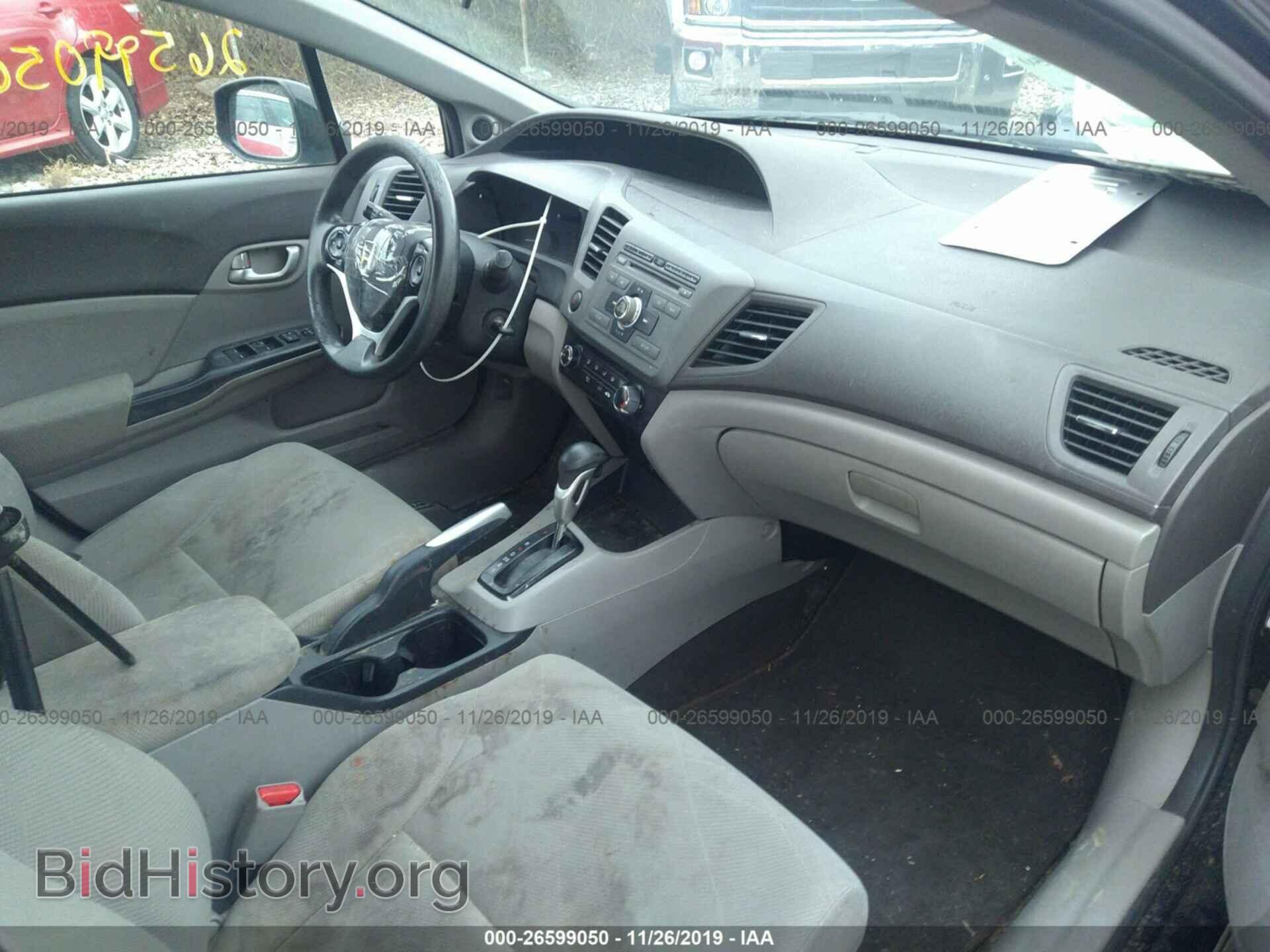 2012 HONDA CIVIC - VIN: 19XFB2F83CE044485 - Фото 5