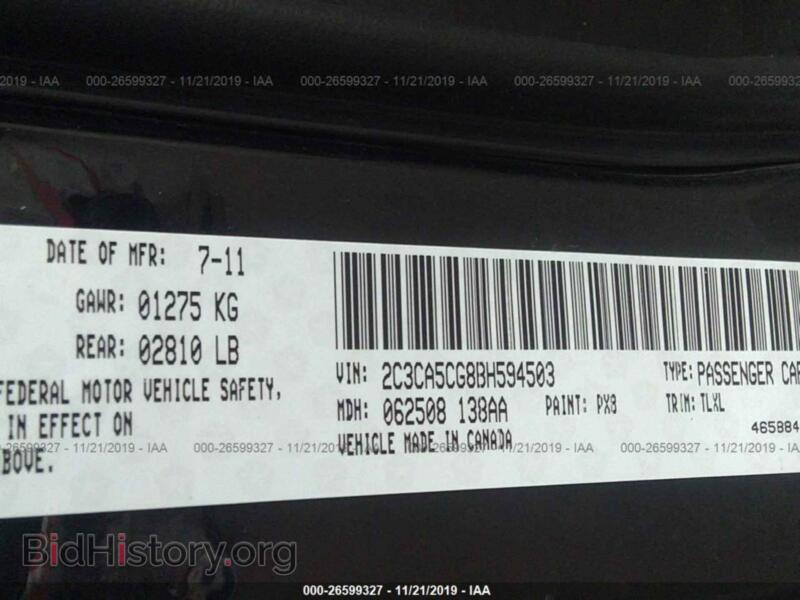 2011 Chrysler 300 (VIN 2C3CA5CG8BH594503) — photo 9 of 11