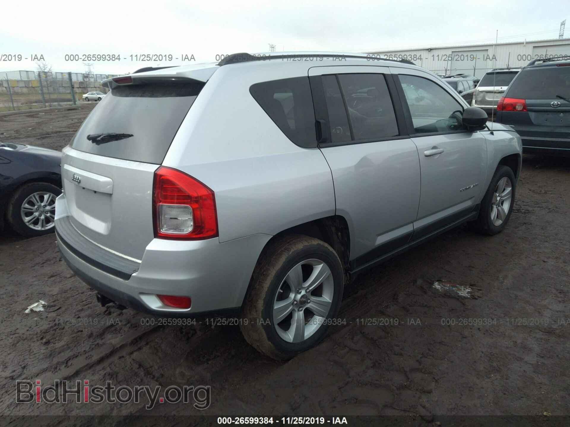 2011 JEEP COMPASS - VIN: 1J4NF1FB9BD248224 - Фото 4