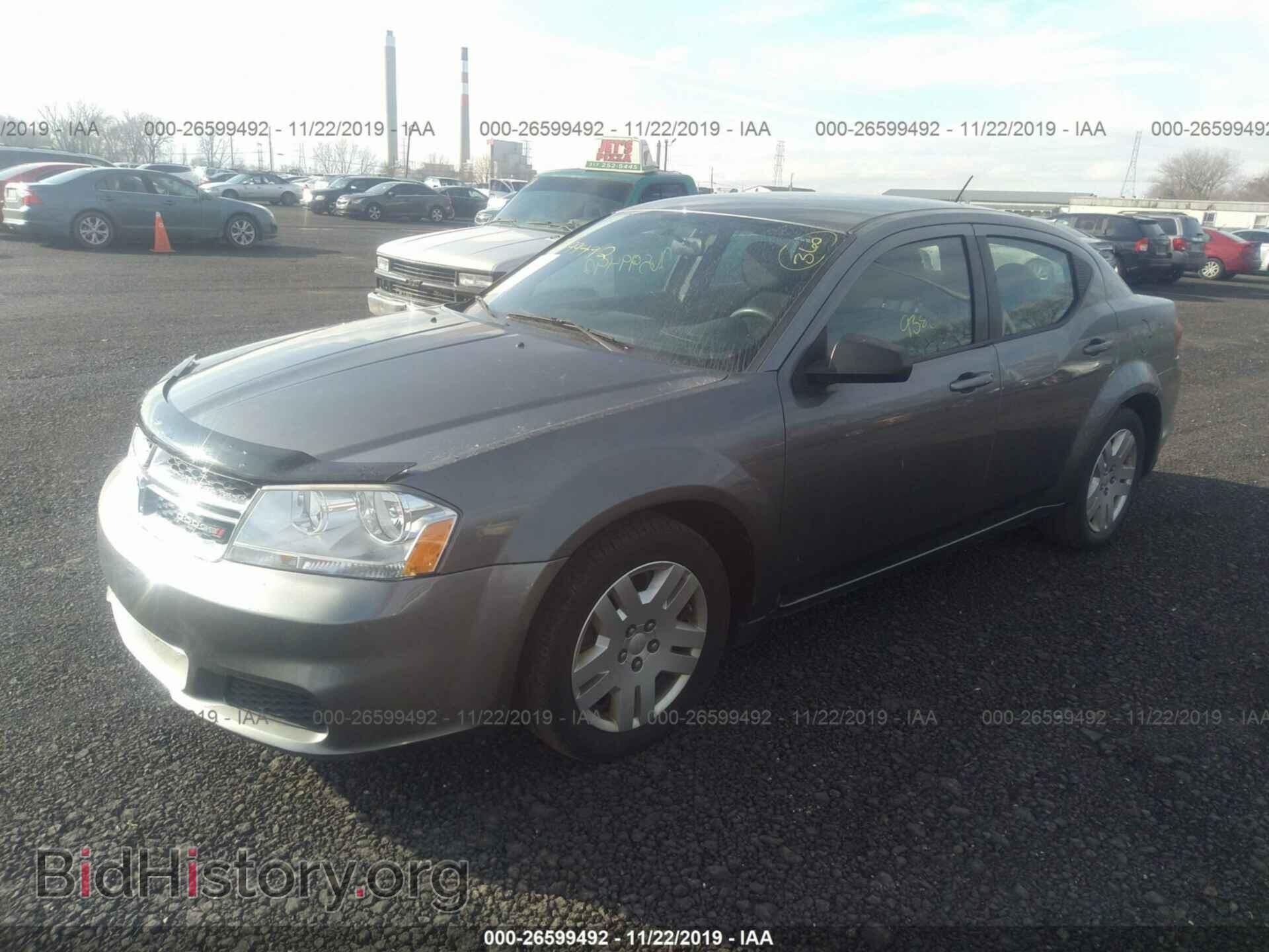 2012 DODGE AVENGER - VIN: 1C3CDZAB4CN294469 - Фото 2
