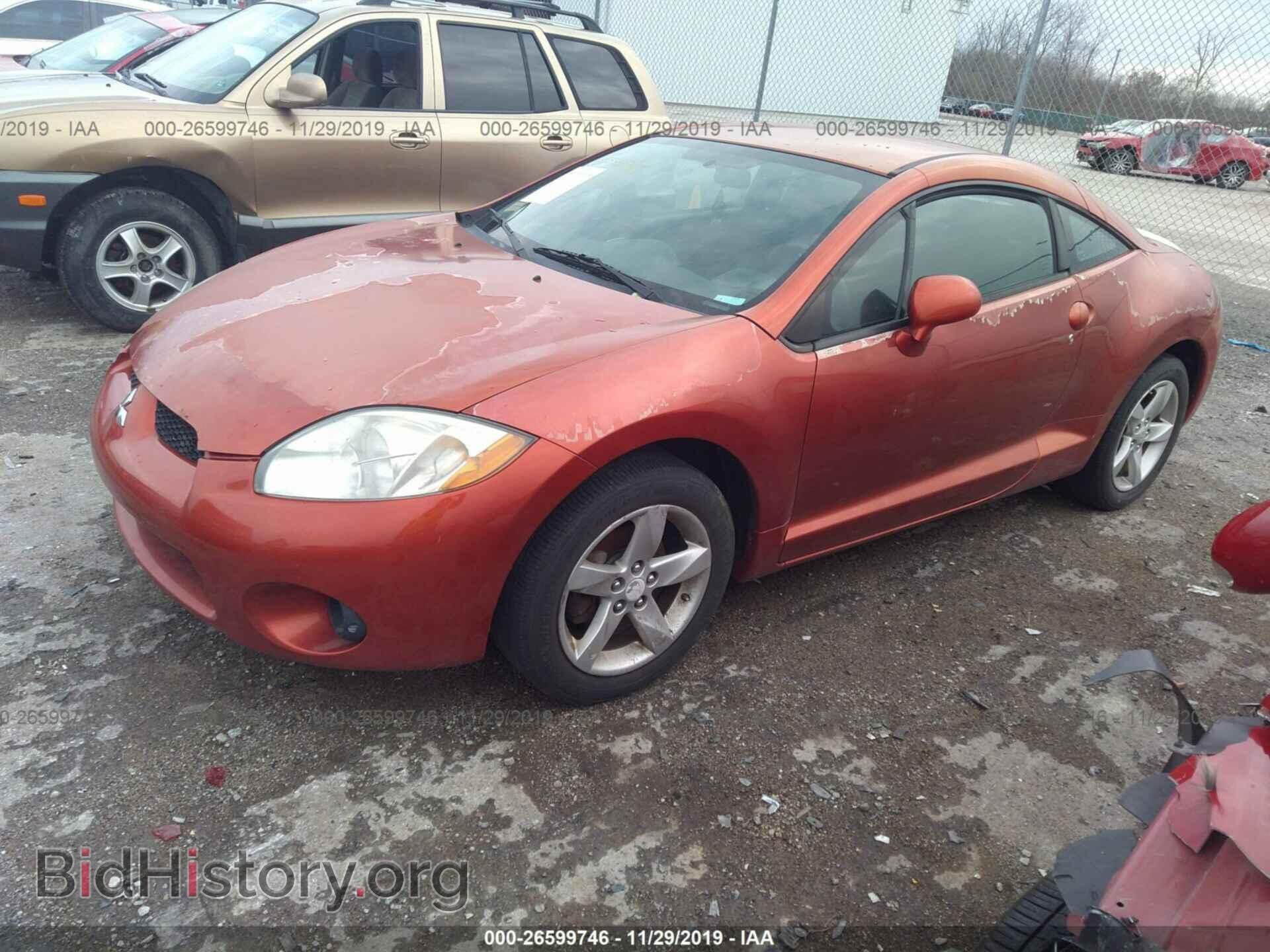 2008 MITSUBISHI ECLIPSE - VIN: 4A3AK24F28E005110 - Photo 2
