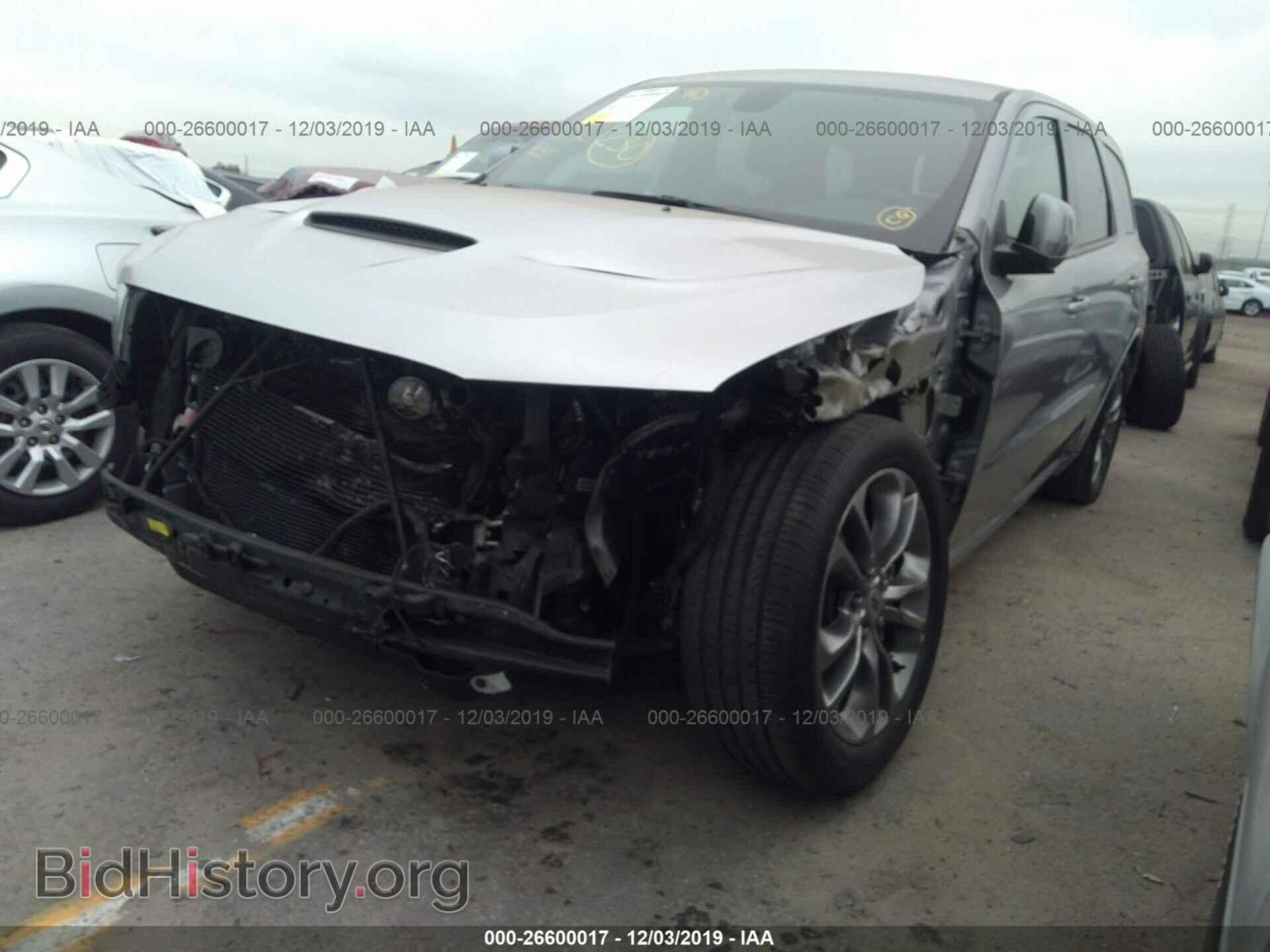 2019 DODGE DURANGO - VIN: 1C4SDHCT0KC721499 - Фото 2