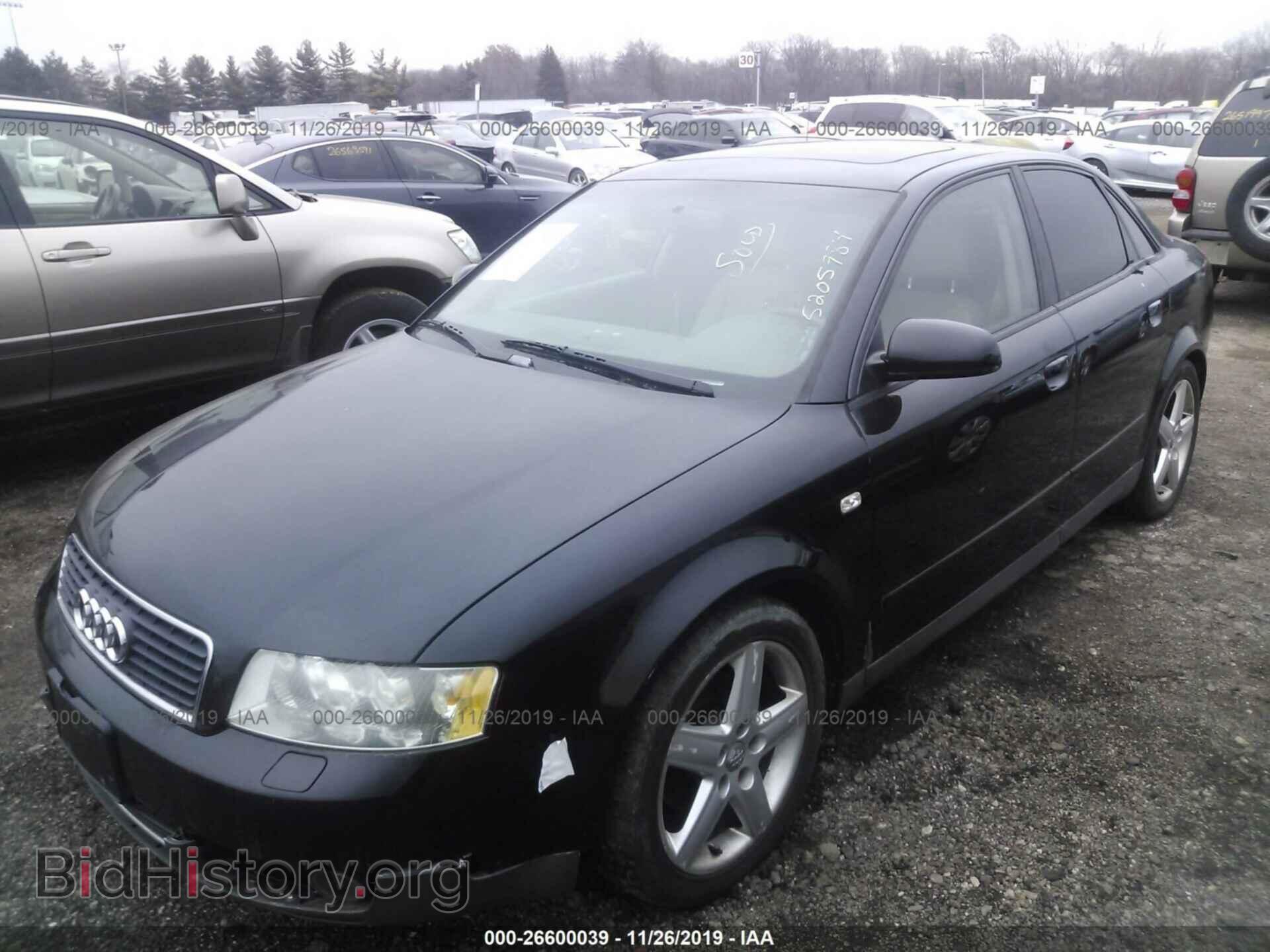 2002 AUDI A4 - VIN: WAULC68E82A165313 - Фото 2