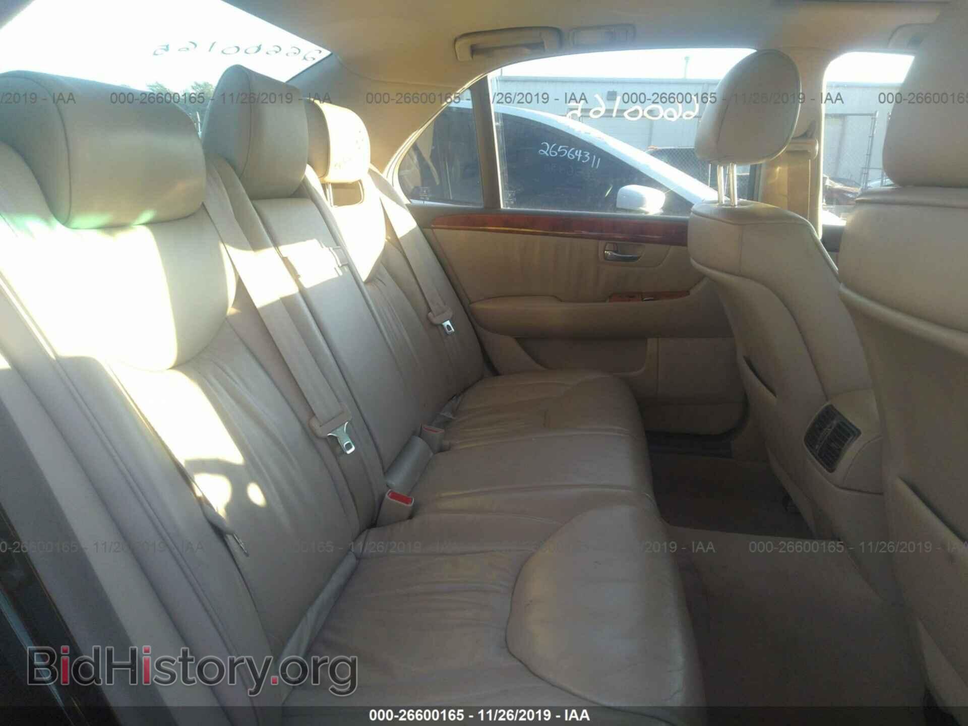 2002 LEXUS LS - VIN: JTHBN30FX20059462 - Фото 8