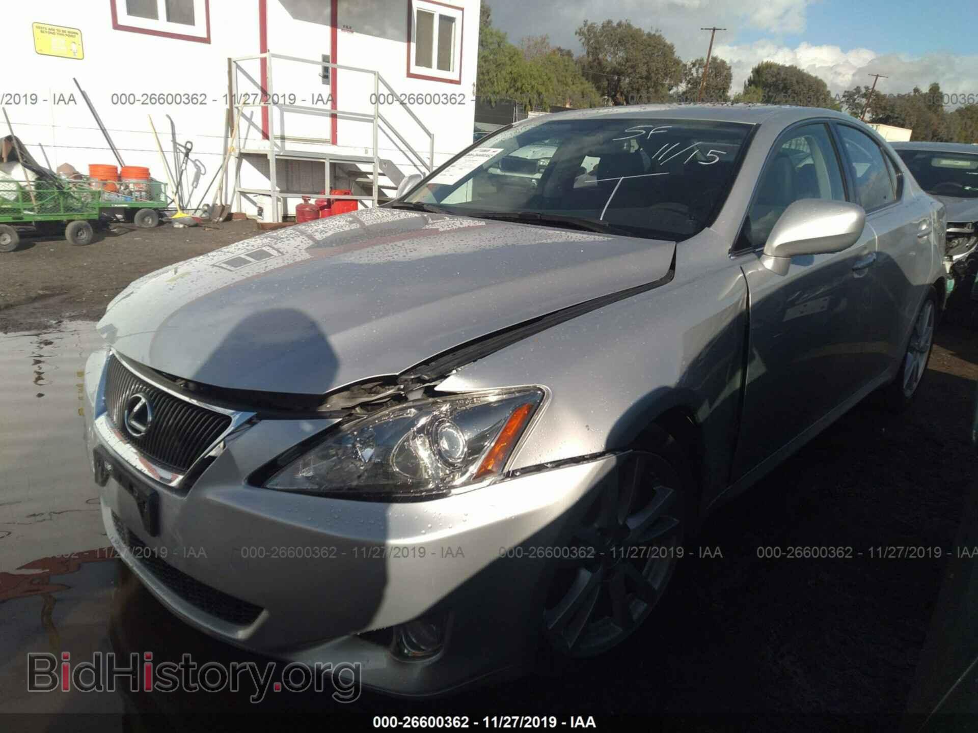 2007 LEXUS IS - VIN: JTHBK262275034556 - Photo 2