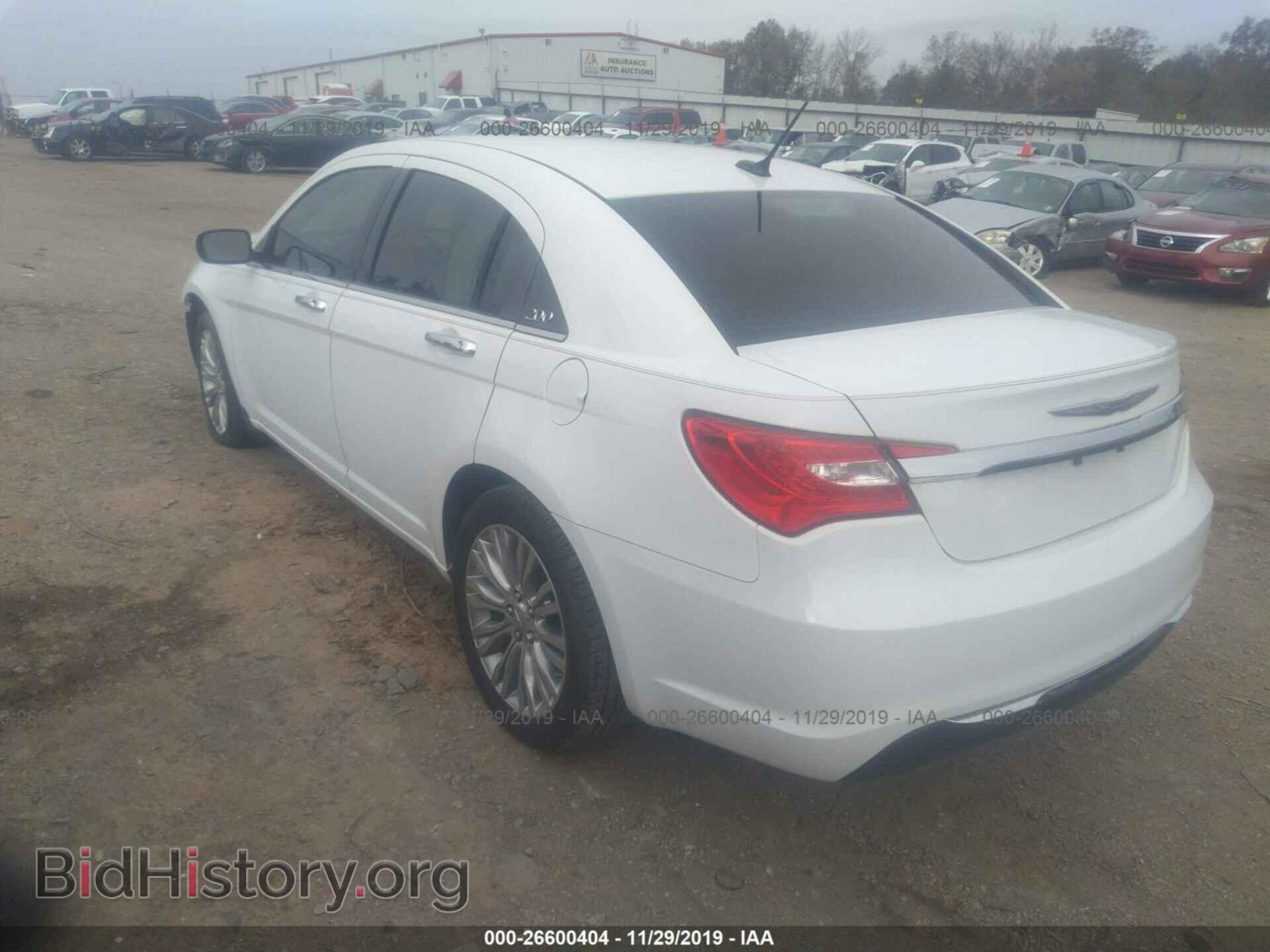 2012 CHRYSLER 200 - VIN: 1C3CCBCB6CN301042 - Photo 3