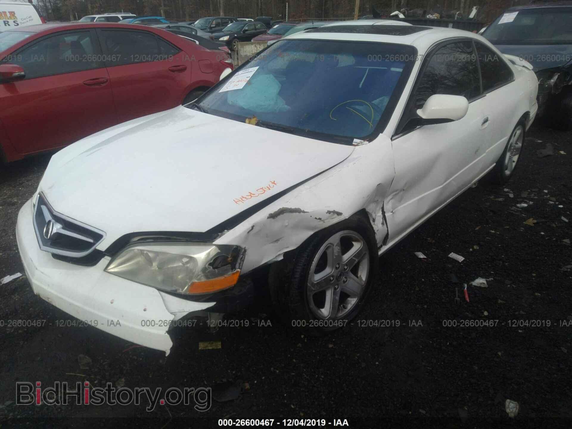 2001 ACURA 3.2CL - VIN: 19UYA42681A014251 - Фото 2