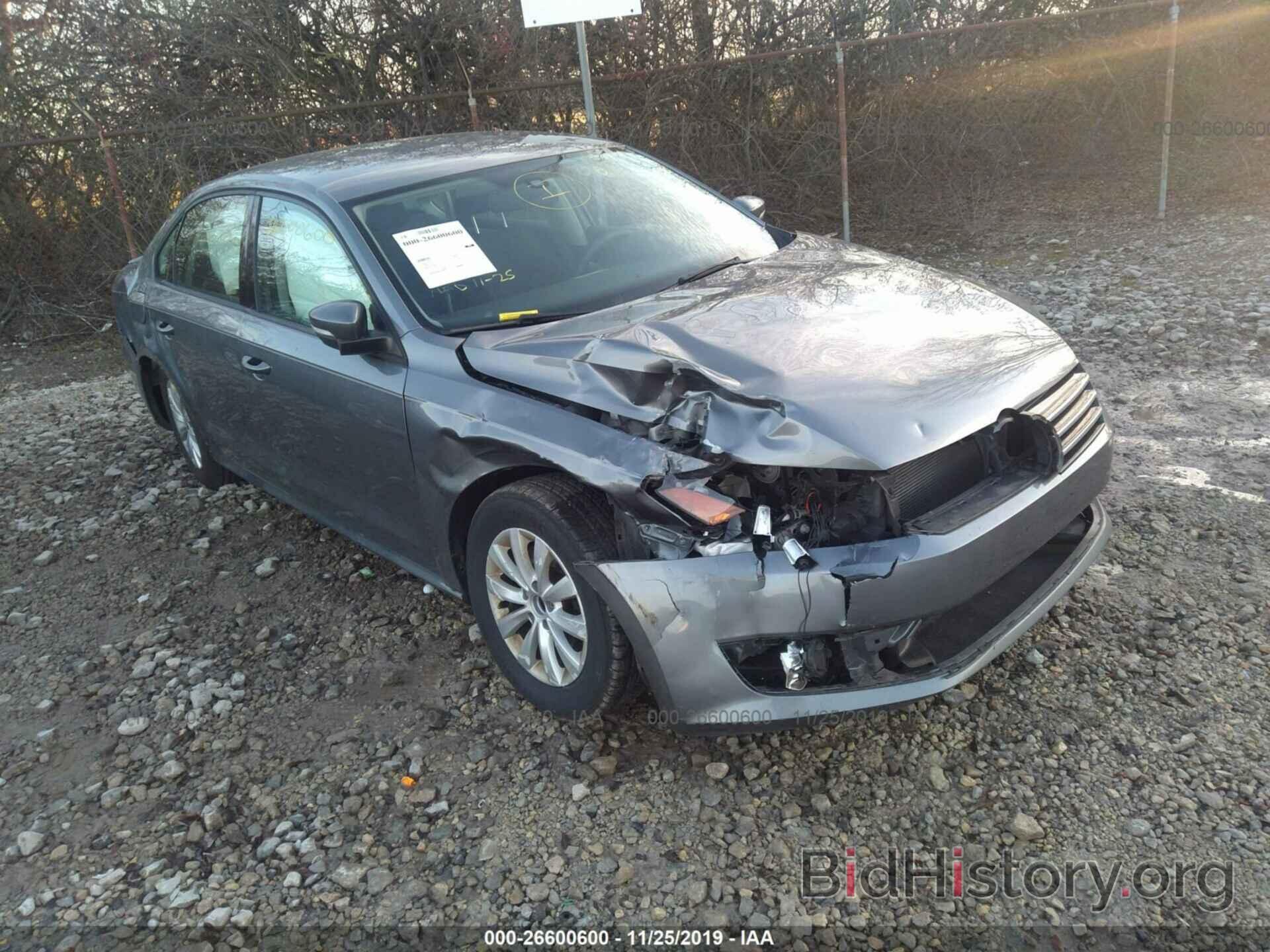 Photo 1VWAP7A34DC126803 - VOLKSWAGEN PASSAT 2013