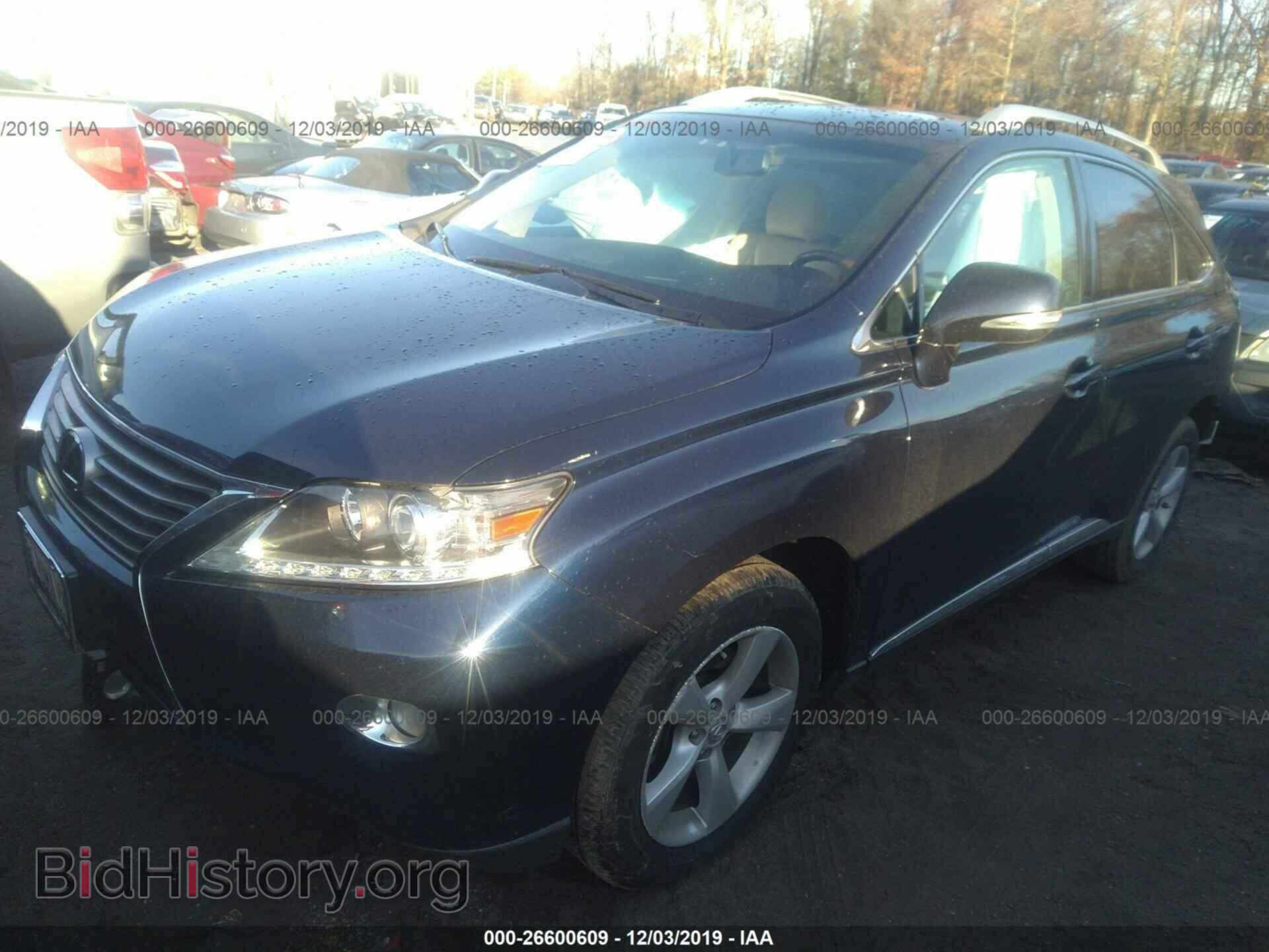 2013 LEXUS RX - VIN: 2T2BK1BA0DC188895 - Photo 2