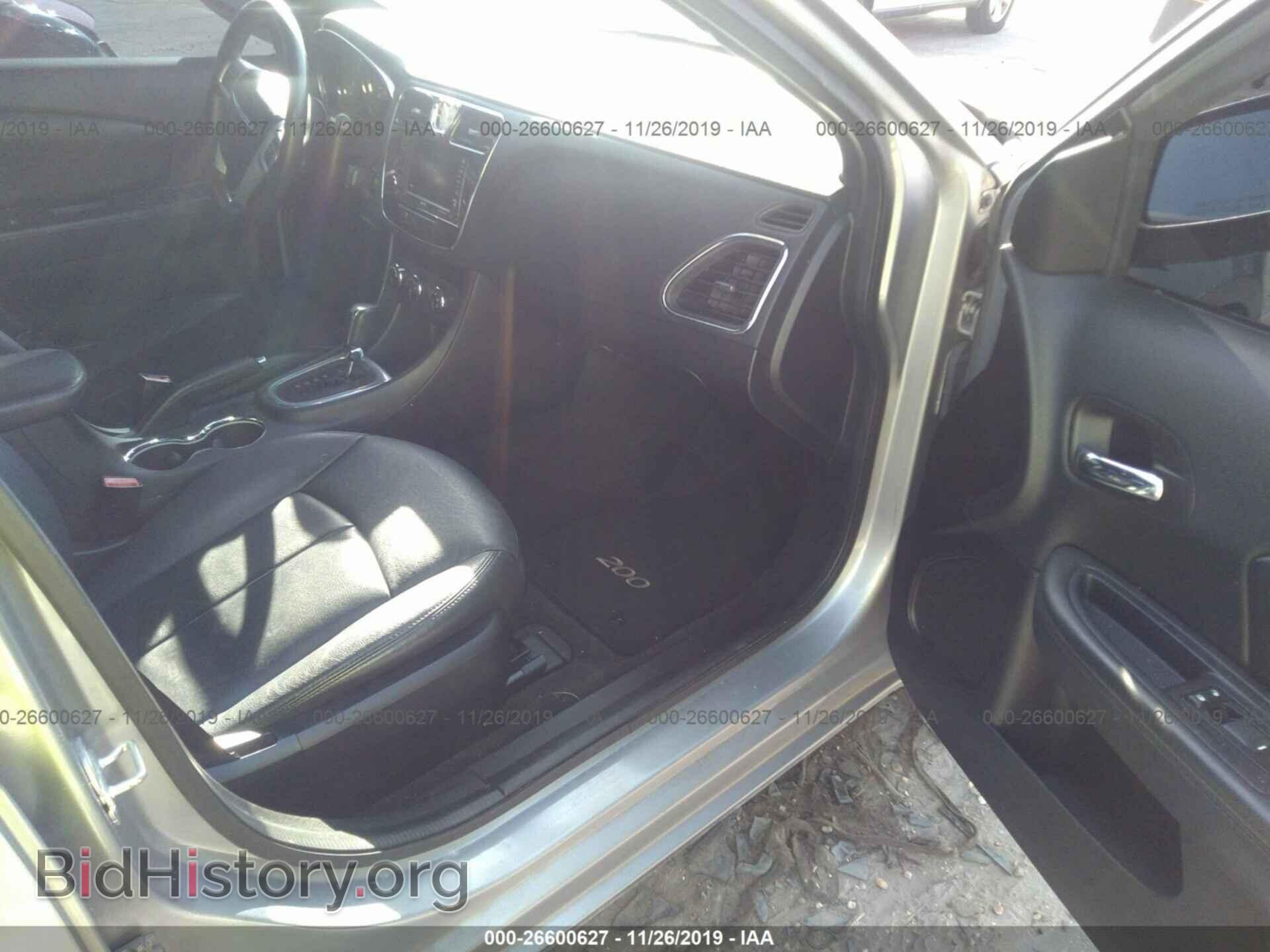 2013 CHRYSLER 200 - VIN: 1C3CCBBB2DN706513 - Photo 5