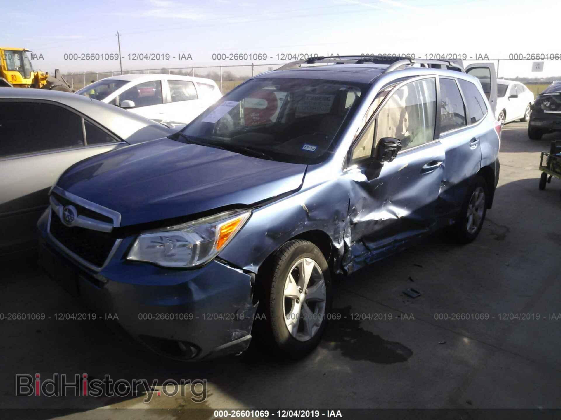 2016 SUBARU FORESTER - VIN: JF2SJARC0GH530734 - Фото 2