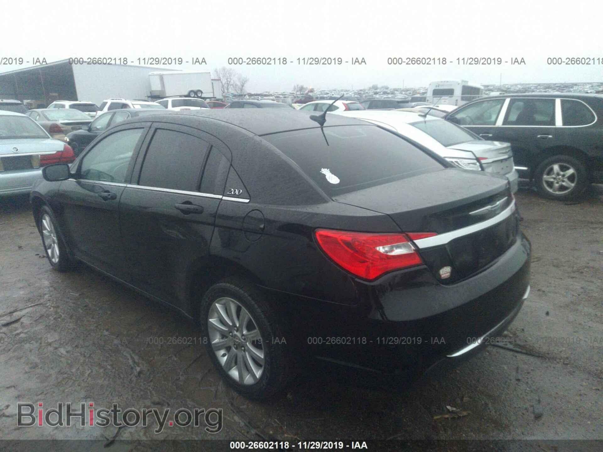2012 CHRYSLER 200 - VIN: 1C3CCBBBXCN213337 - Фото 3
