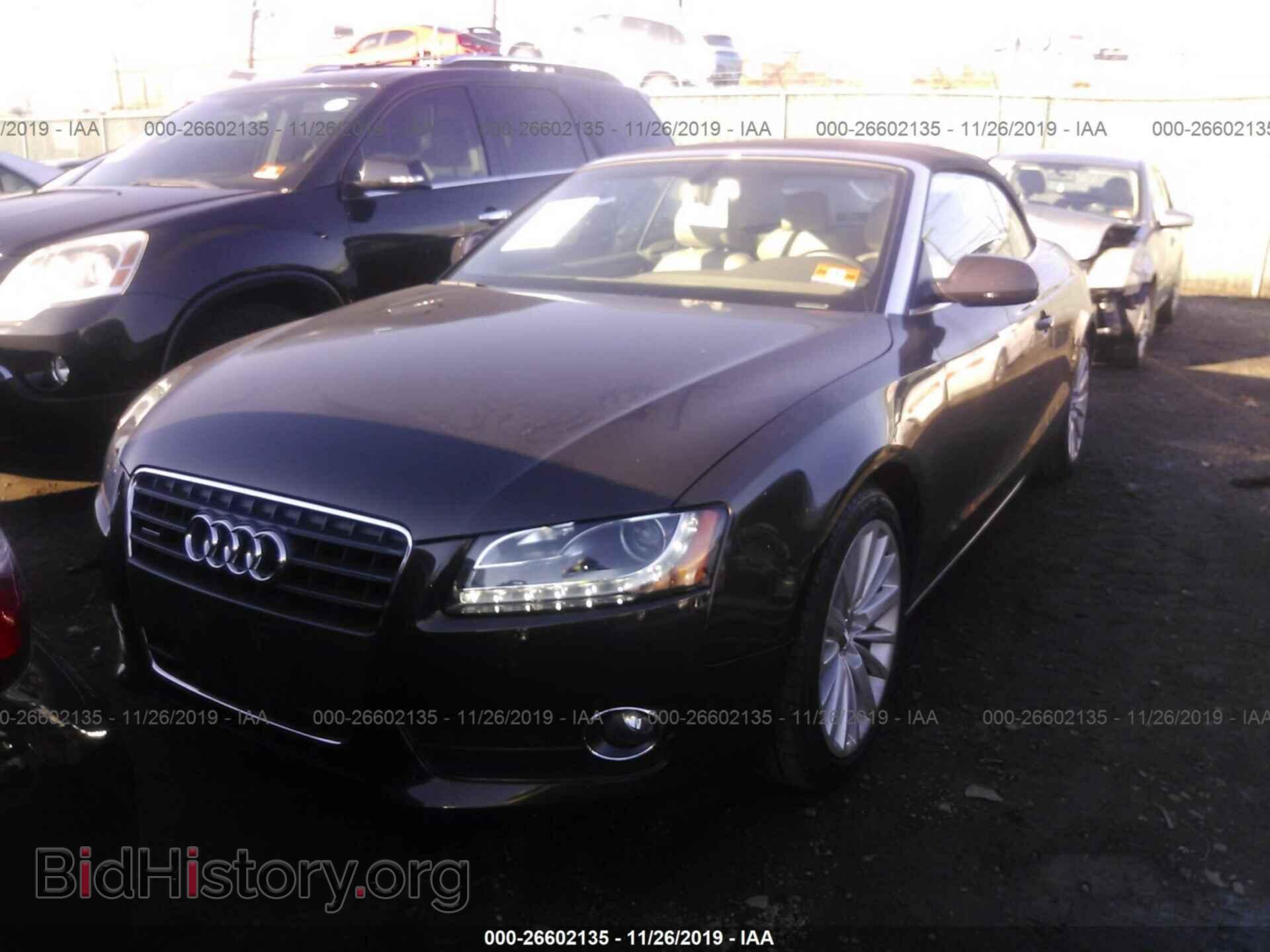 2012 AUDI A5 - VIN: WAULFAFH5CN001468 - Фото 2