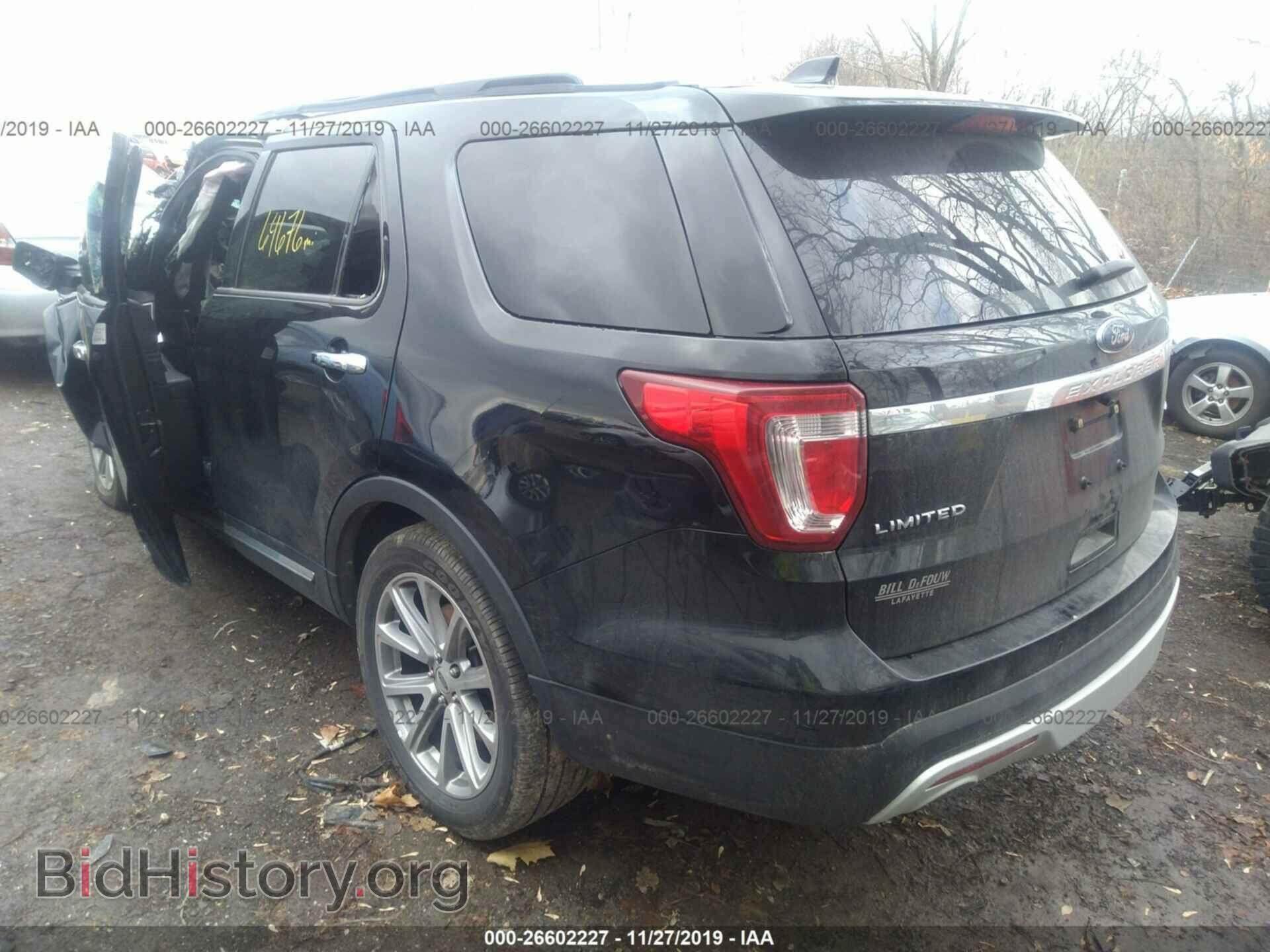 2017 FORD EXPLORER - VIN: 1FM5K8F81HGC33315 - Фото 3