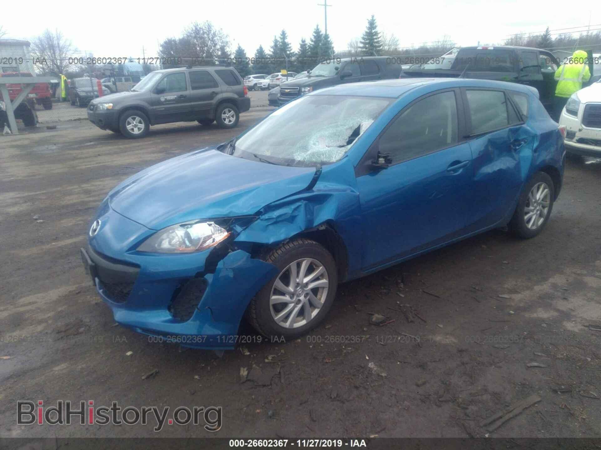 2012 MAZDA 3 - VIN: JM1BL1L70C1658933 - Фото 2