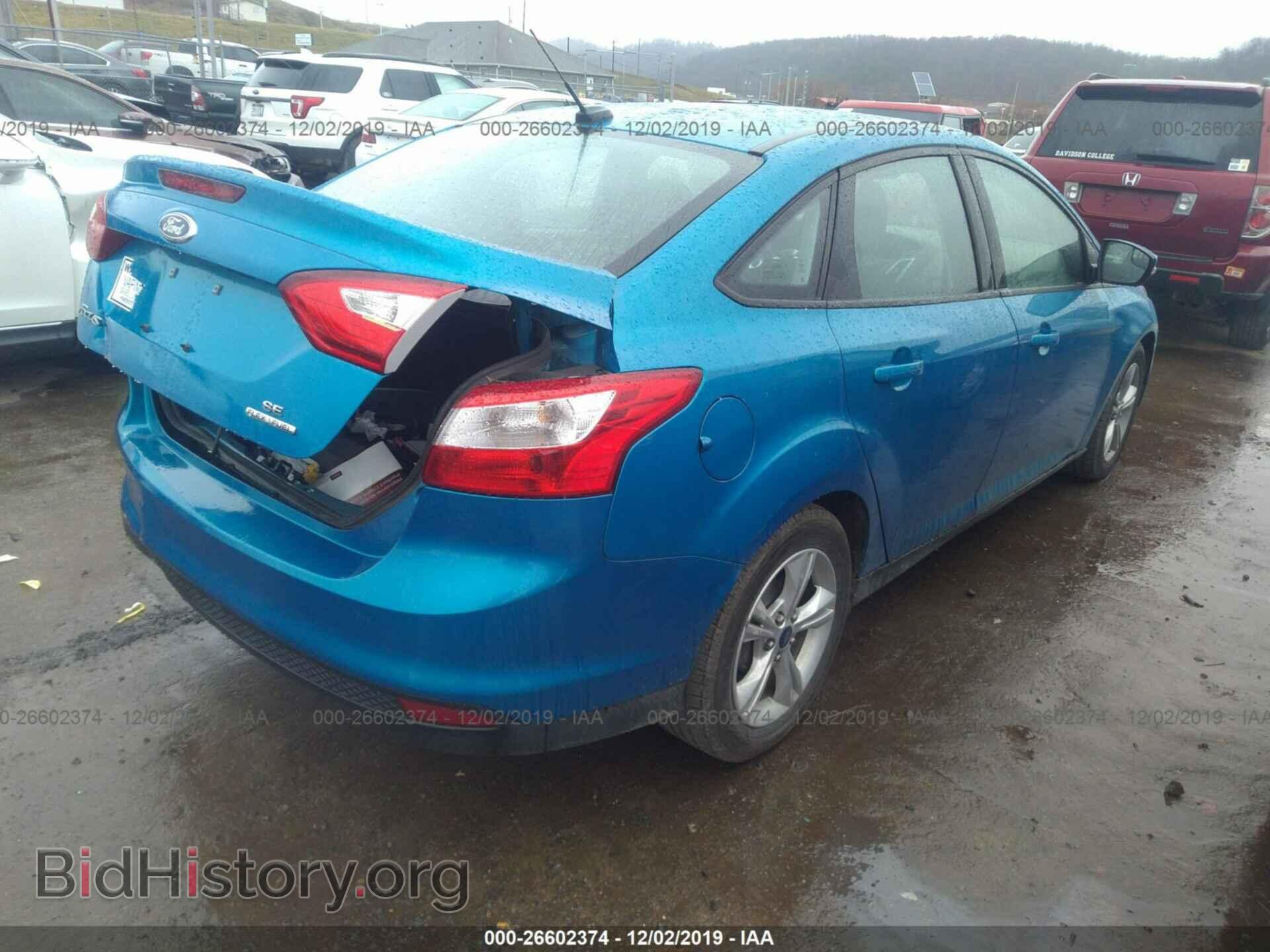 2014 FORD FOCUS - VIN: 1FADP3F22EL404968 - Фото 4
