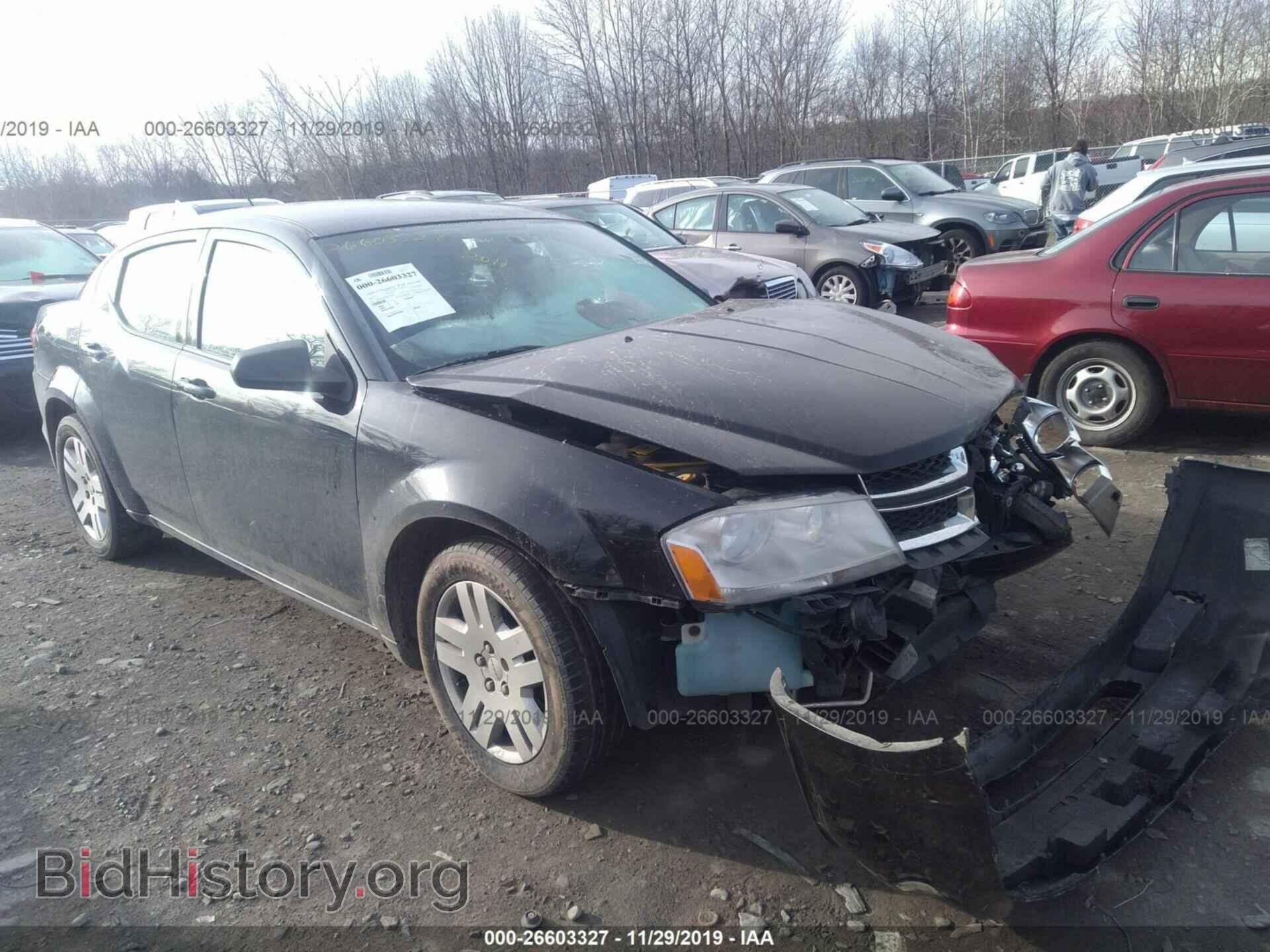 Photo 1B3BD4FB8BN608269 - DODGE AVENGER 2011