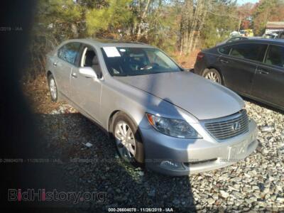 2008 Lexus LS 460l, серебристый — VIN JTHGL46F585027359, IAAI