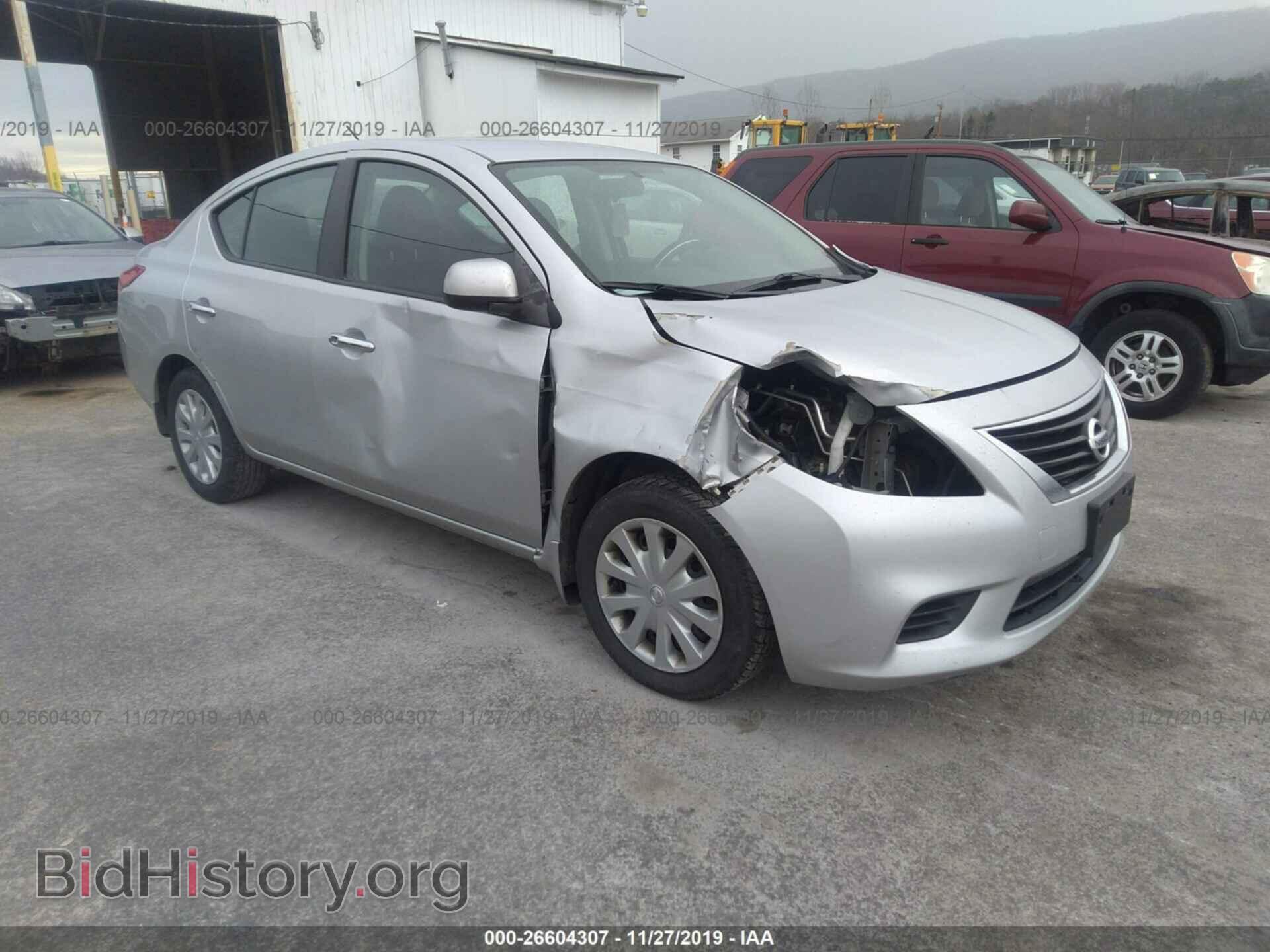 Фотография 3N1CN7AP2CL856204 - NISSAN VERSA 2012