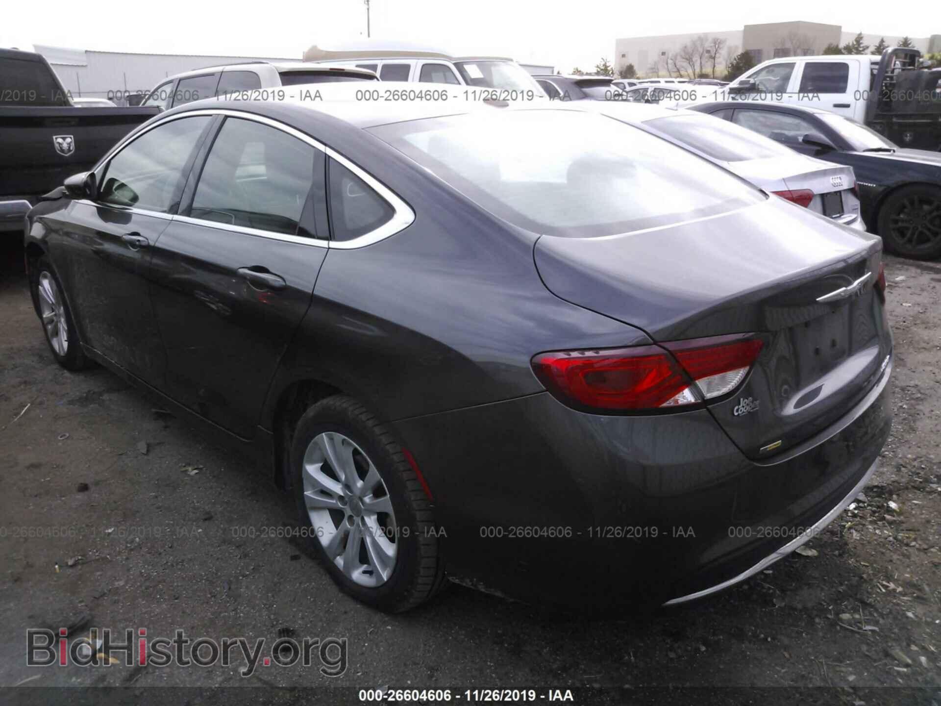 2015 Chrysler 200 - VIN: 1C3CCCAB2FN723533 - Photo 3