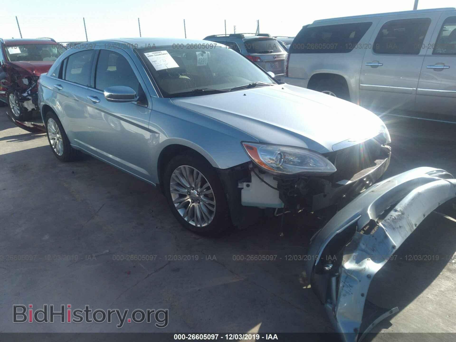 Фотография 1C3CCBCG2CN233317 - CHRYSLER 200 2012